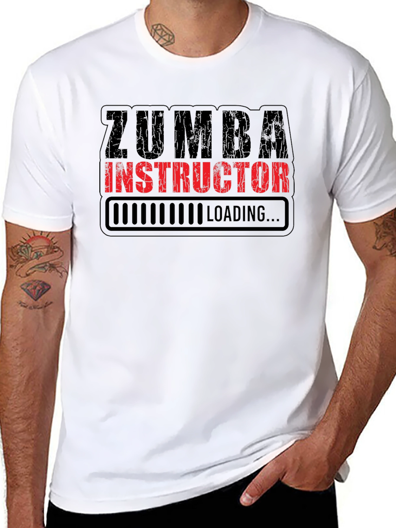 Zumba Instructor Loading - Graphic Tee Shirt