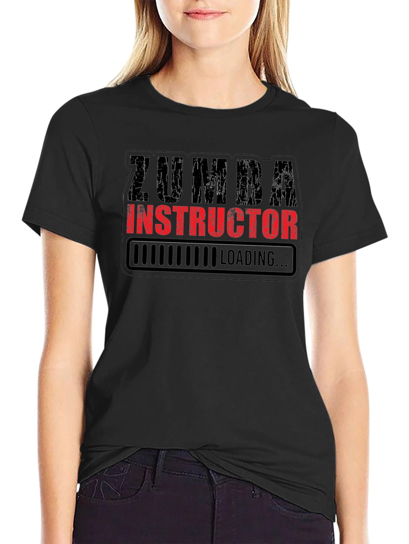Zumba Instructor Loading - Graphic Tee Shirt