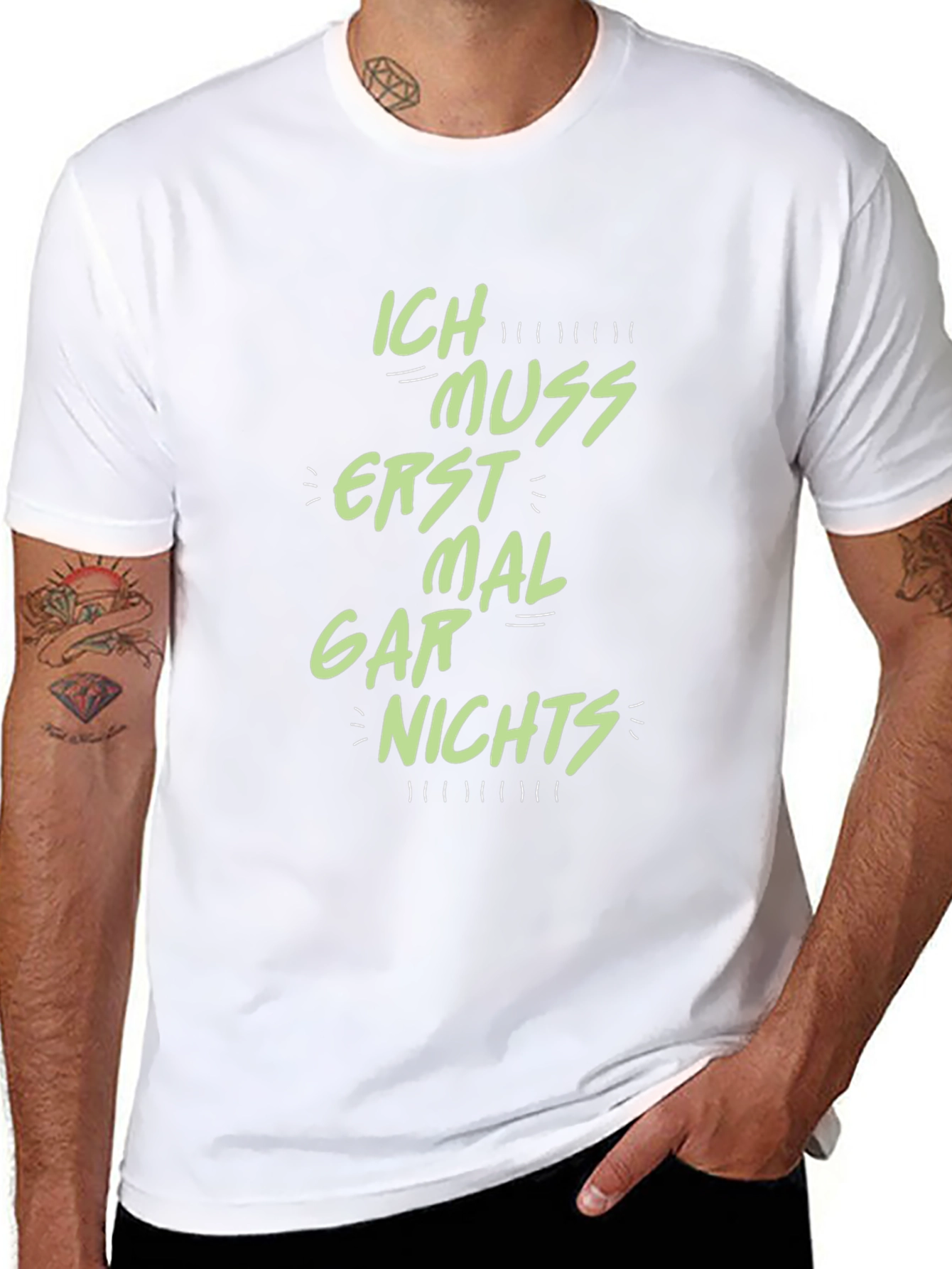 Ich Muss Erst Mal Gar Nichts T-Shirt