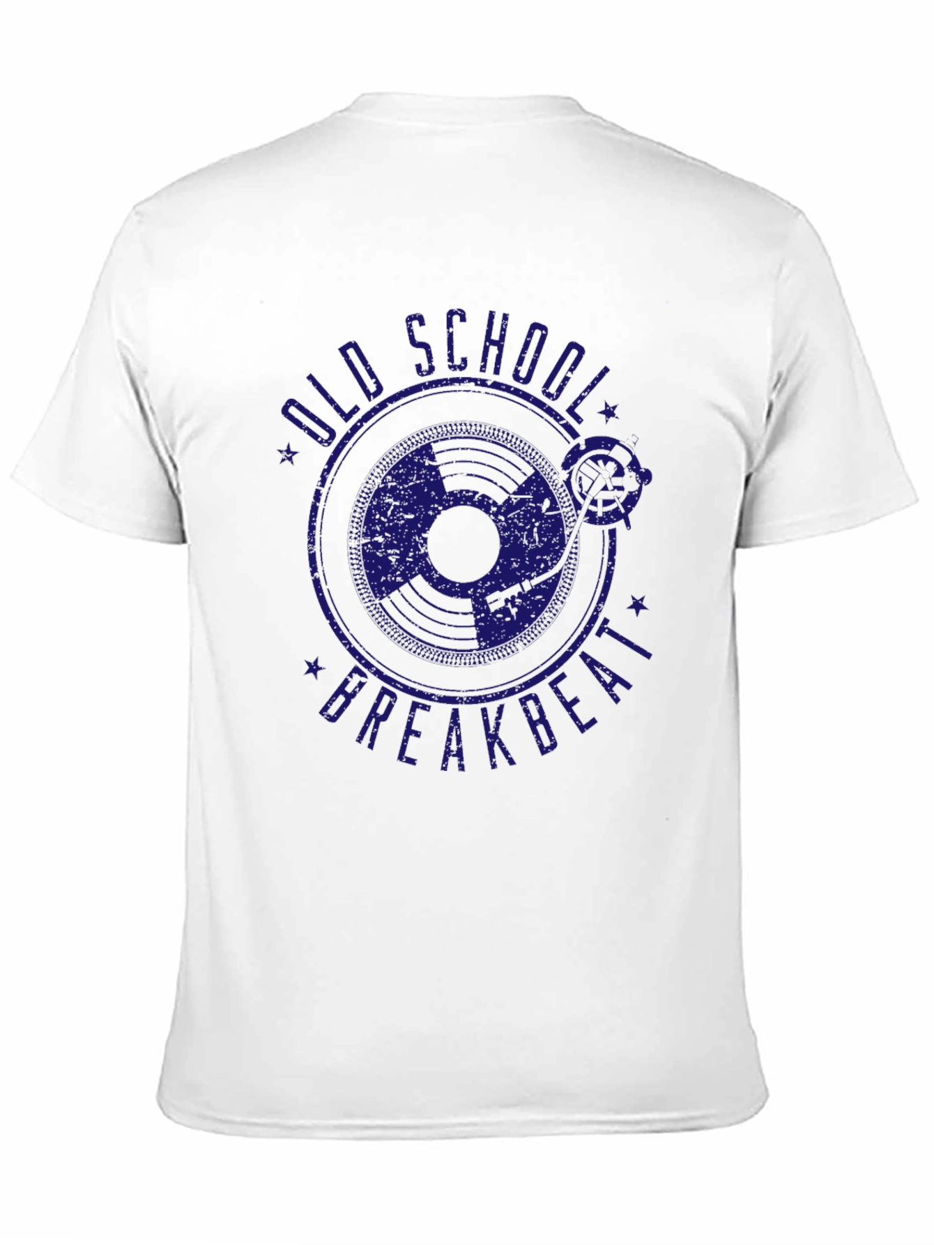 Old School Breakbeat Black Graphic Tee
