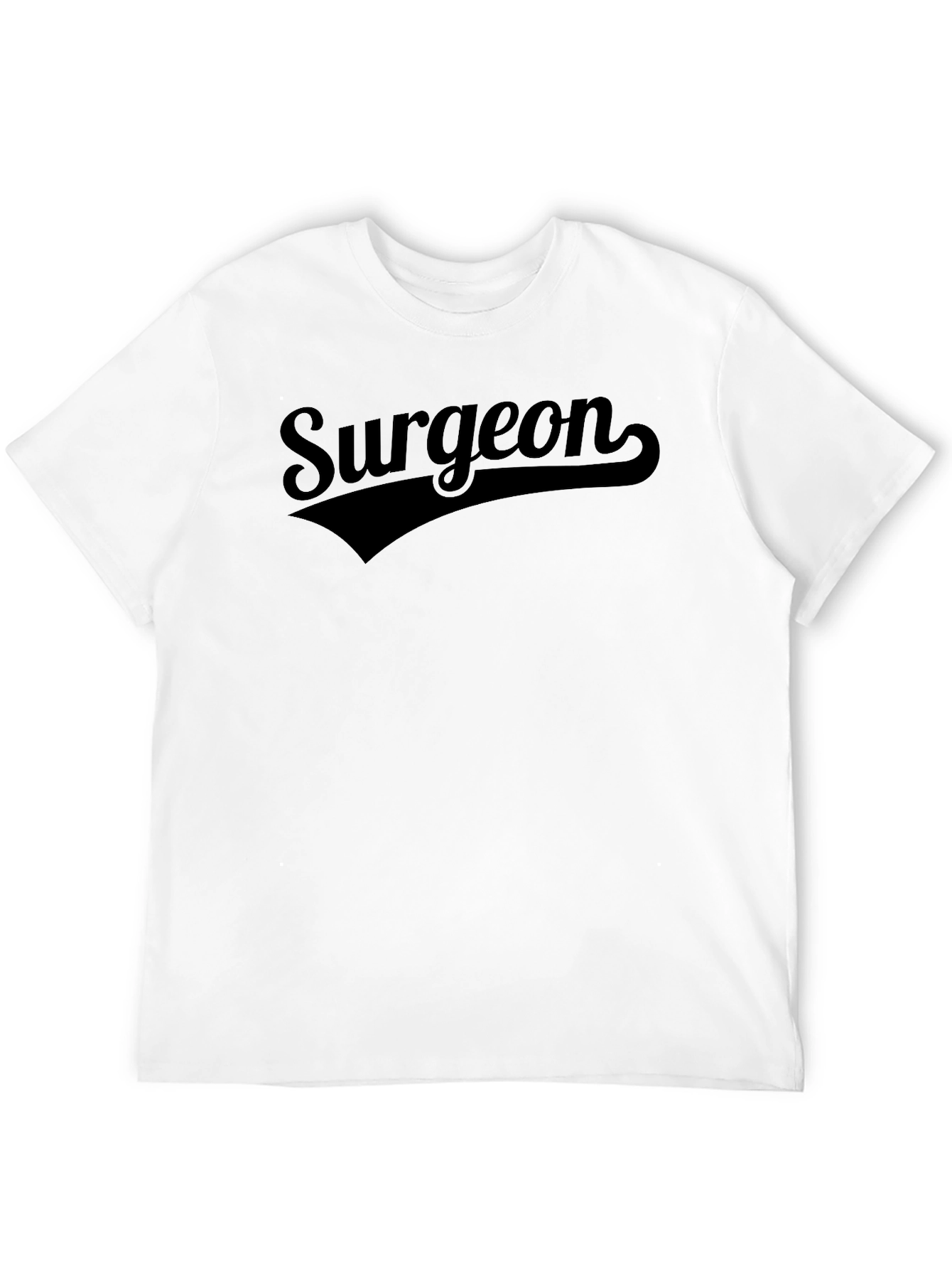 Surgeon T-Shirt - Black Cotton Tee