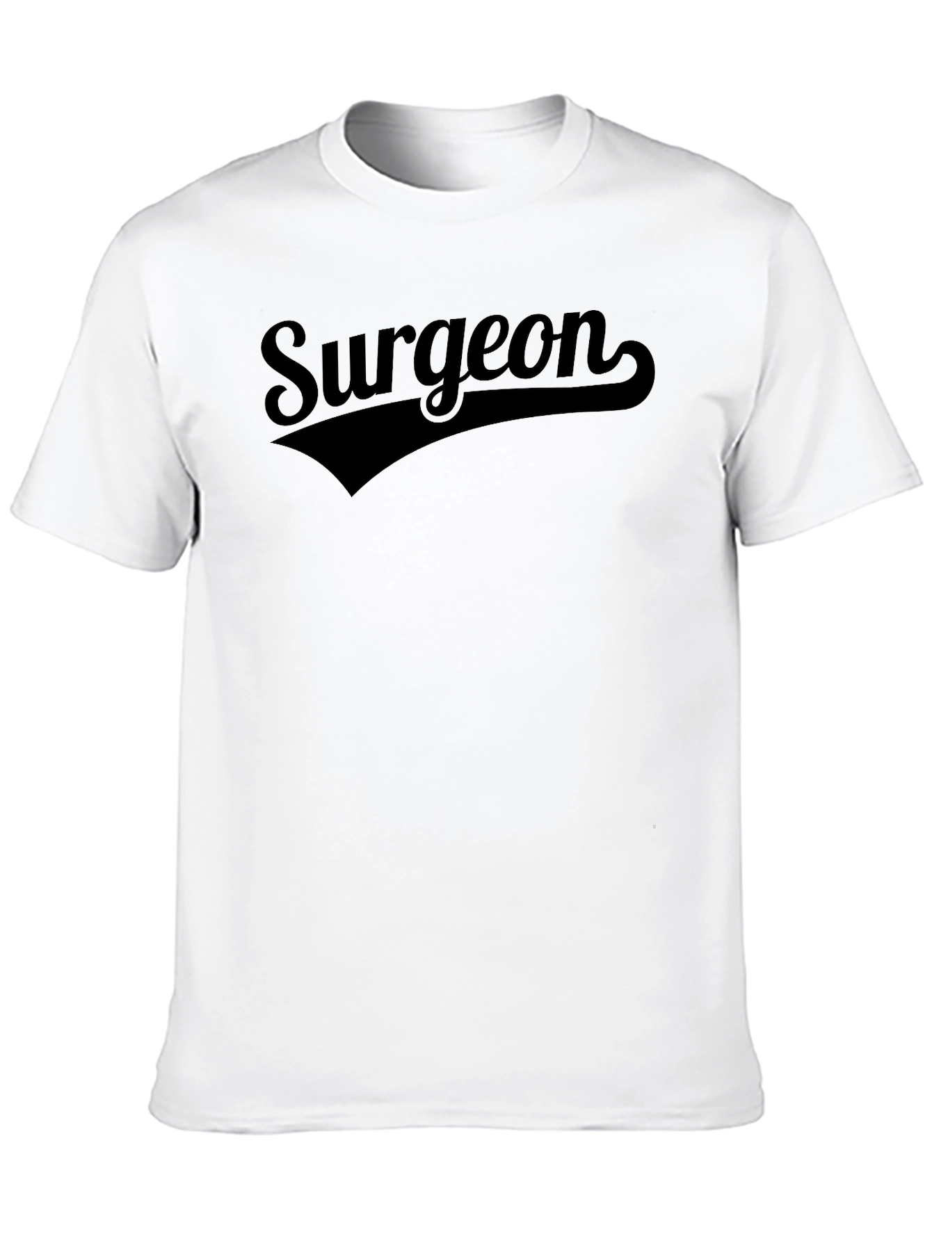 Surgeon T-Shirt - Black Cotton Tee