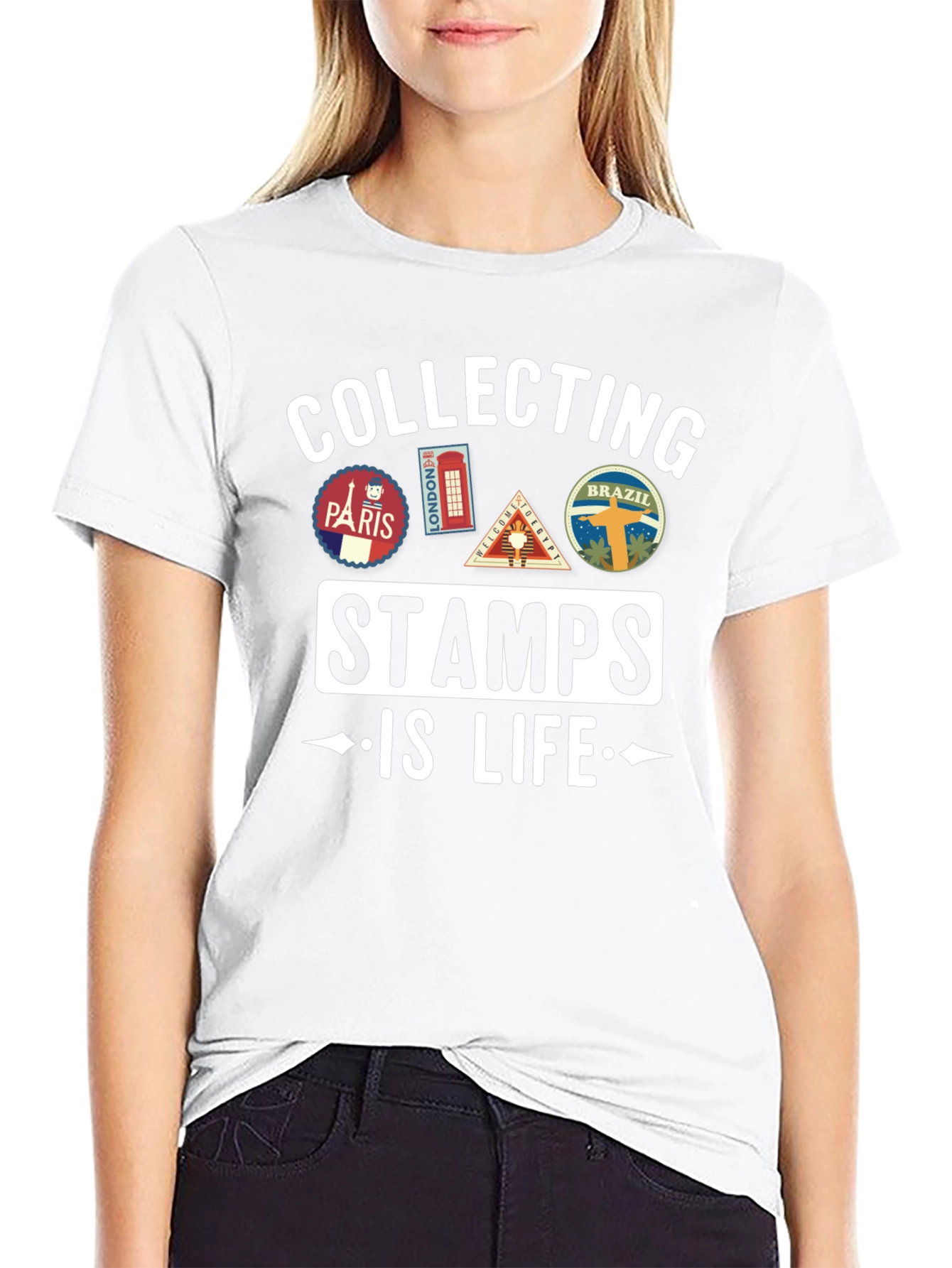 Collecting Stamps is Life T-Shirt