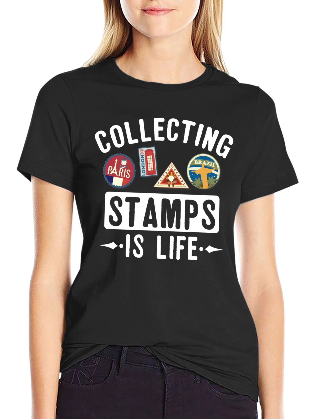Collecting Stamps is Life T-Shirt