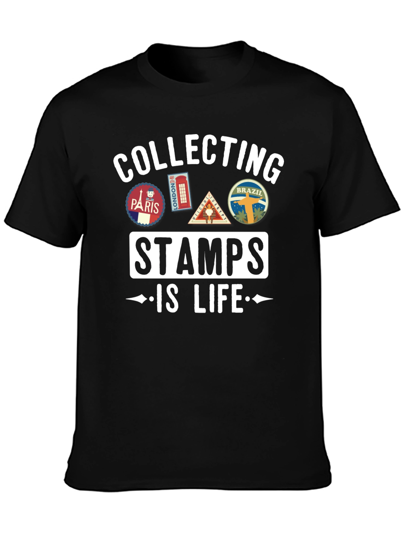 Collecting Stamps is Life T-Shirt