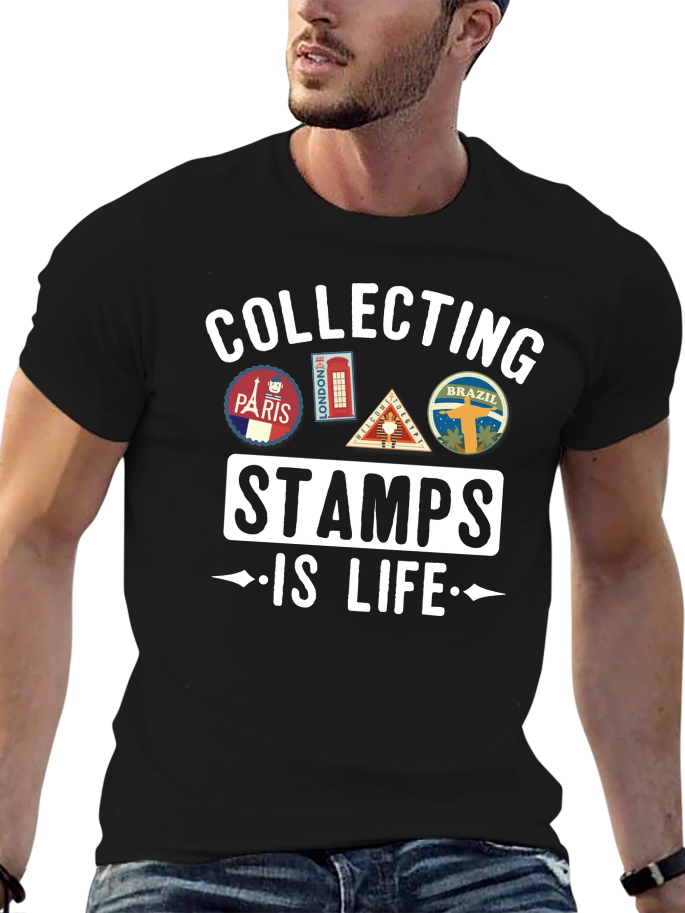 Collecting Stamps is Life T-Shirt
