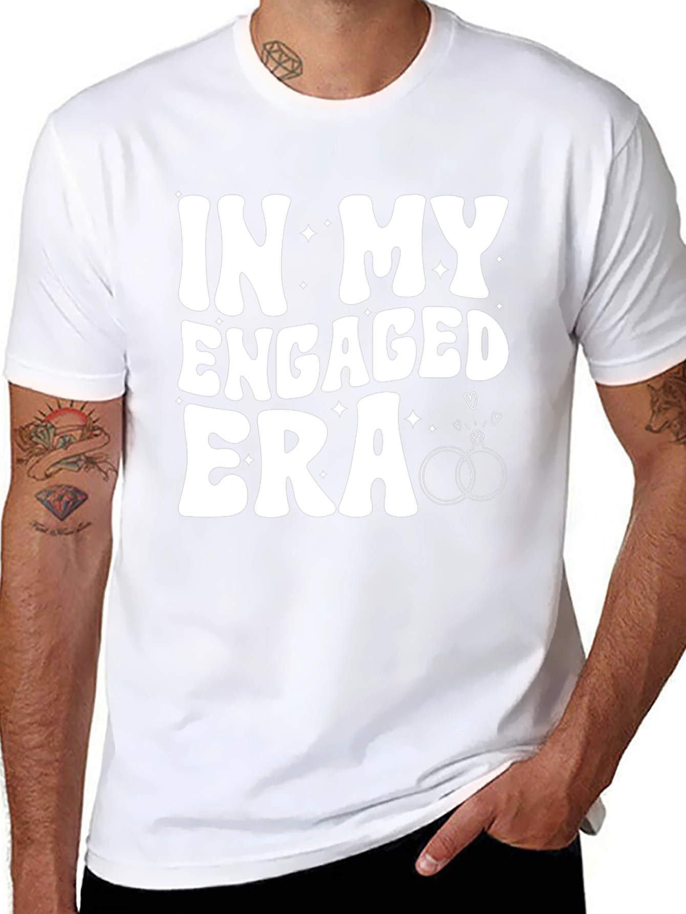 In My Engaged Era T-Shirt - Wedding Prep