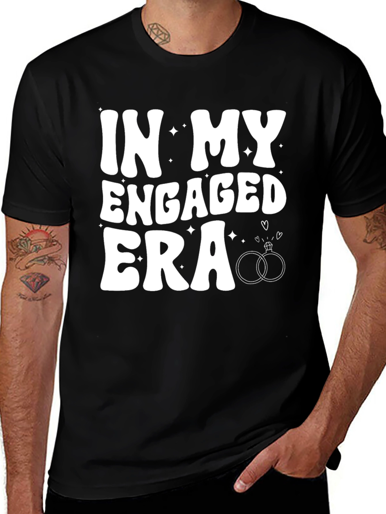 In My Engaged Era T-Shirt - Wedding Prep