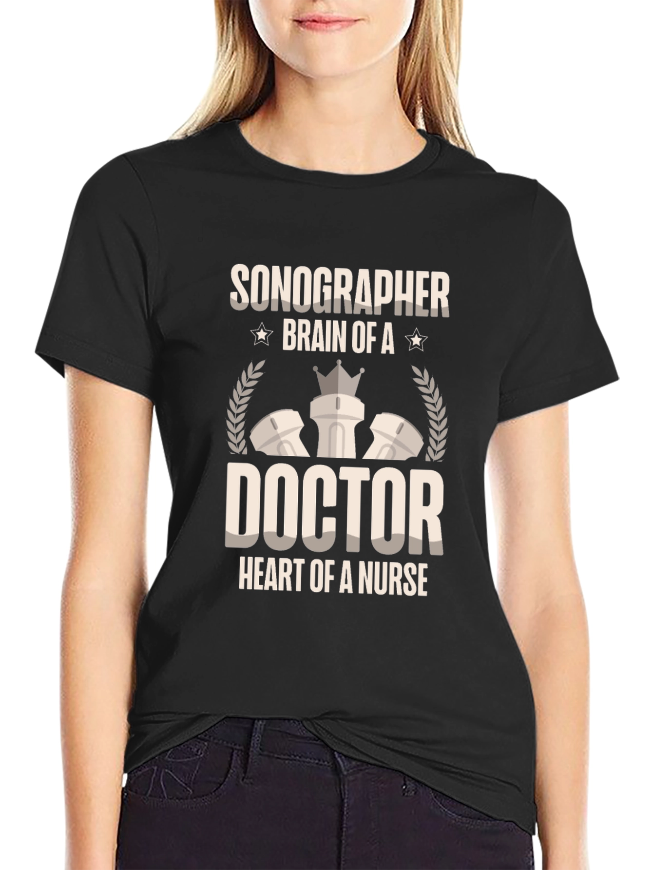 Sonographer Doctor Nurse Graphic T-Shirt