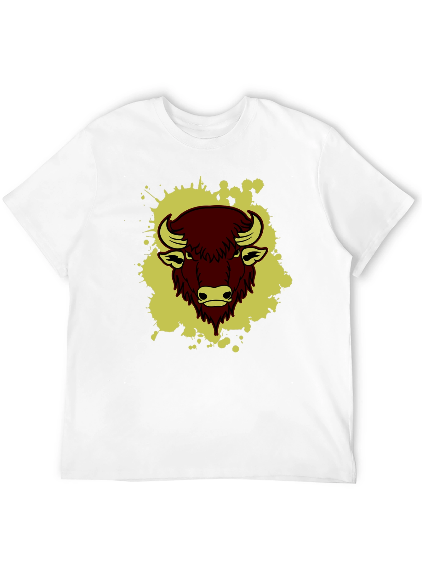 Buffalo Graphic Tee - Bold Style Black T-Shirt