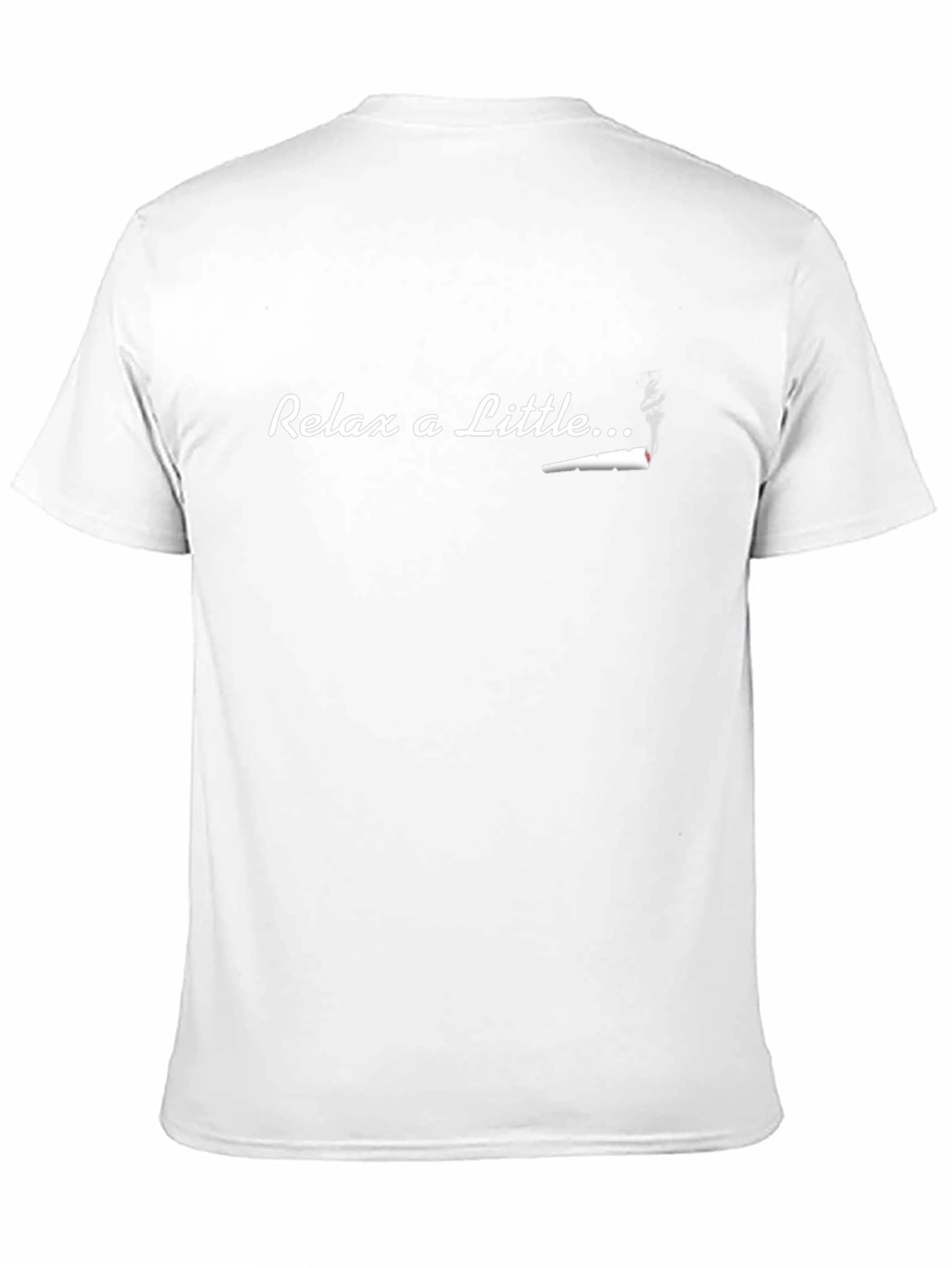 Relax a Little Tee - Black Graphic T-Shirt