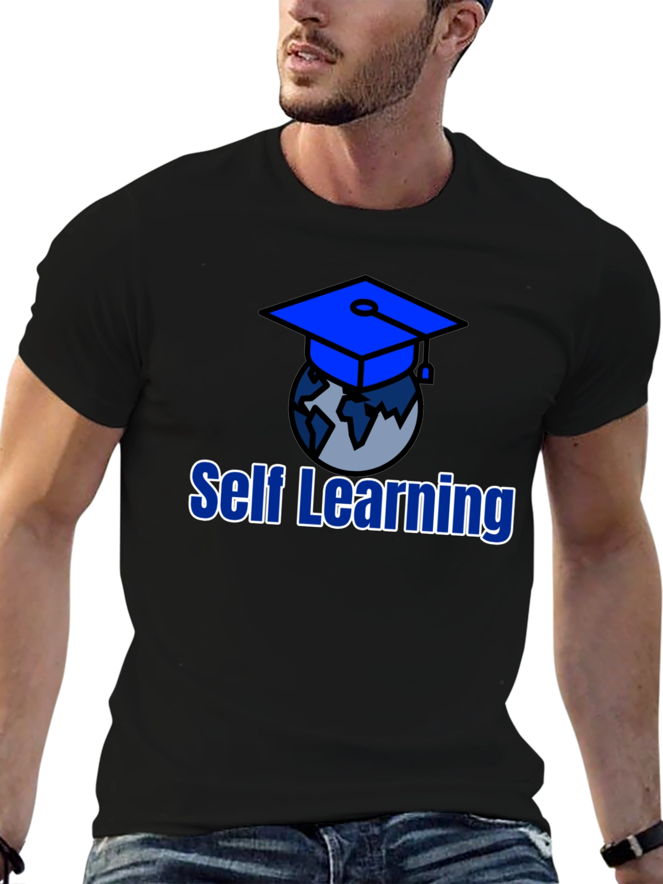 Self Learning Graphic T-Shirt