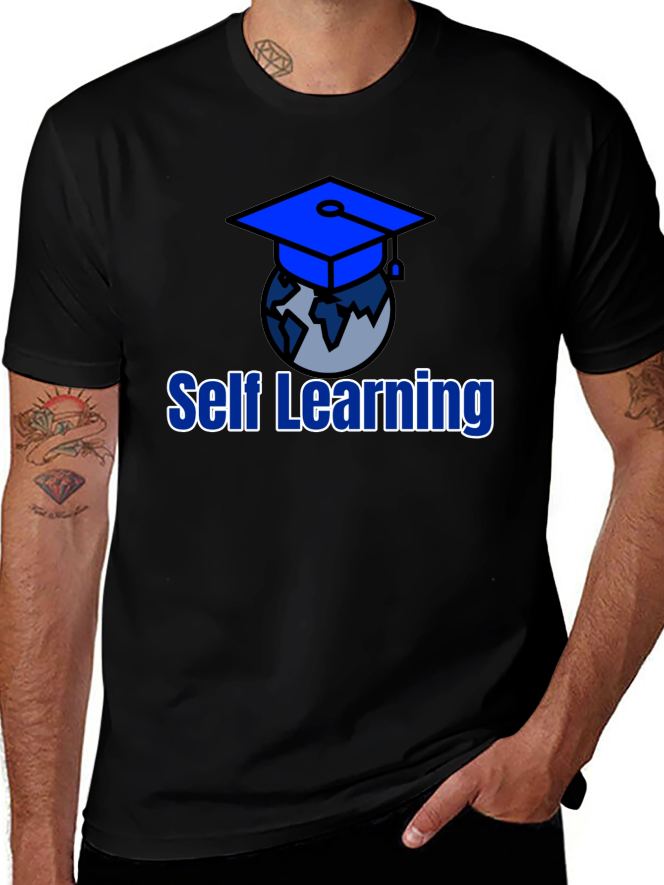 Self Learning Graphic T-Shirt