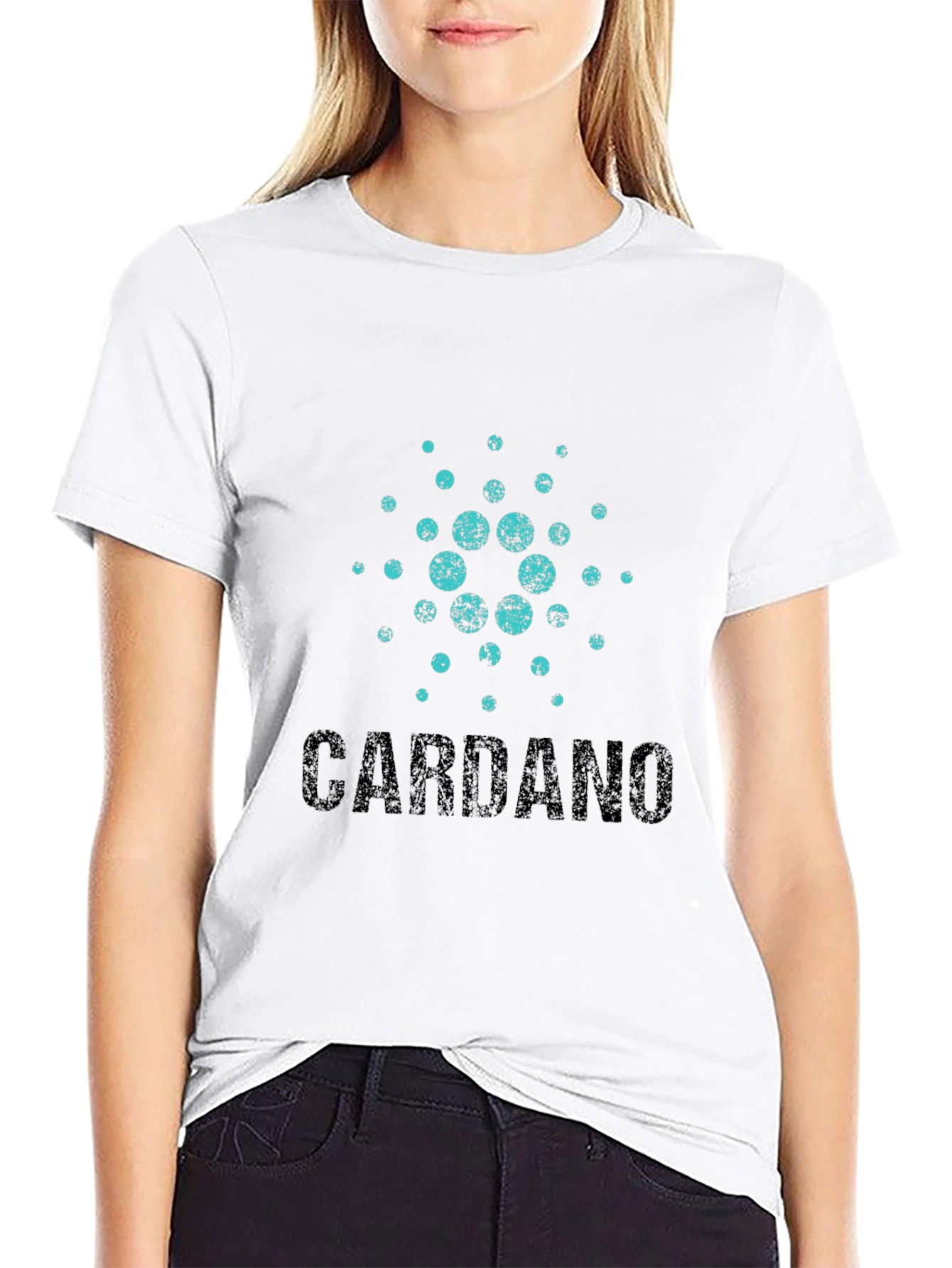 Cardano Logo Black T-Shirt