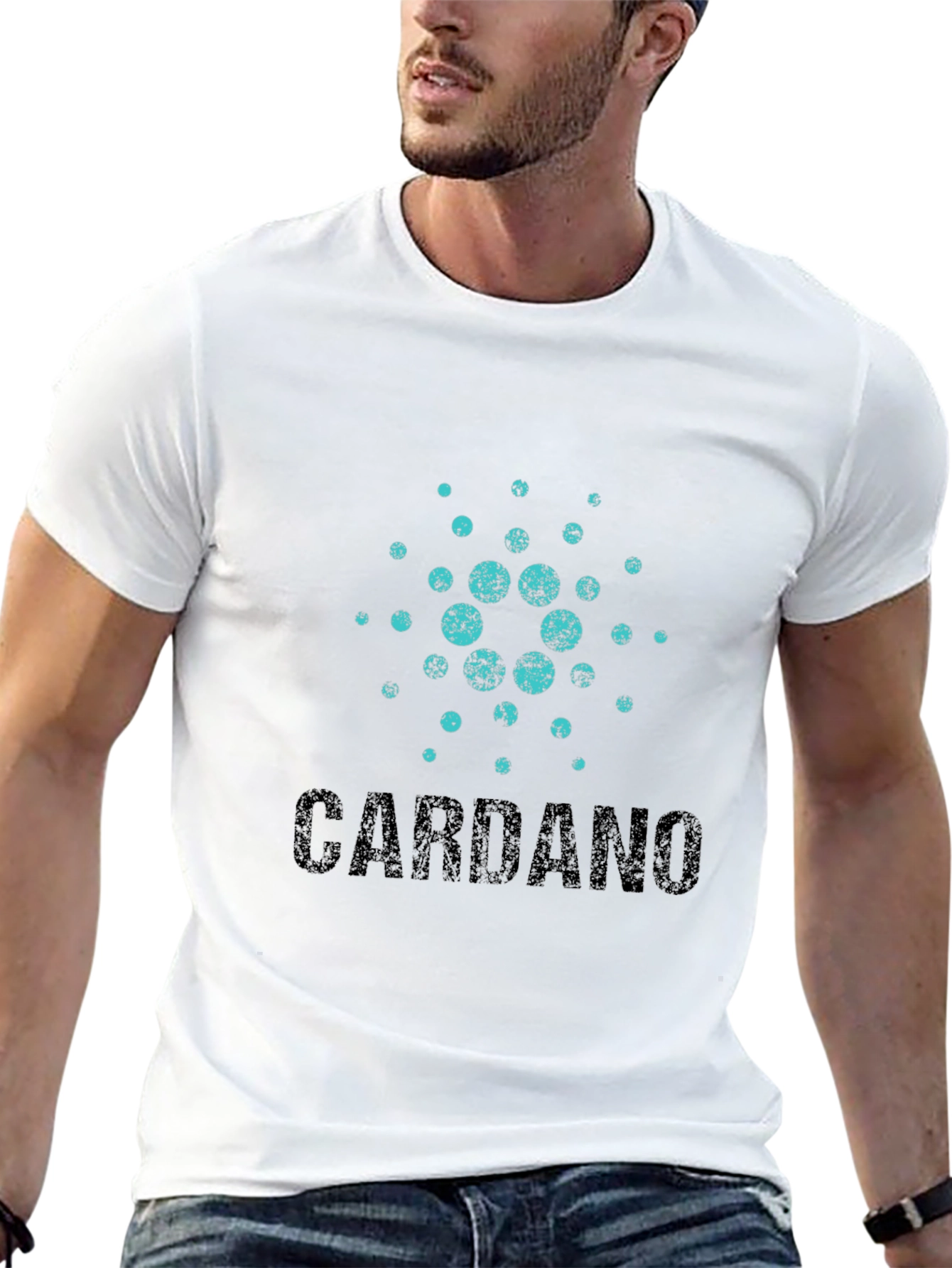 Cardano Logo Black T-Shirt