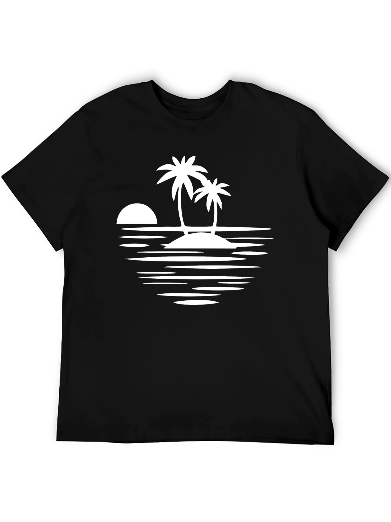 Island Sunset Graphic Tee - Relaxed Fit