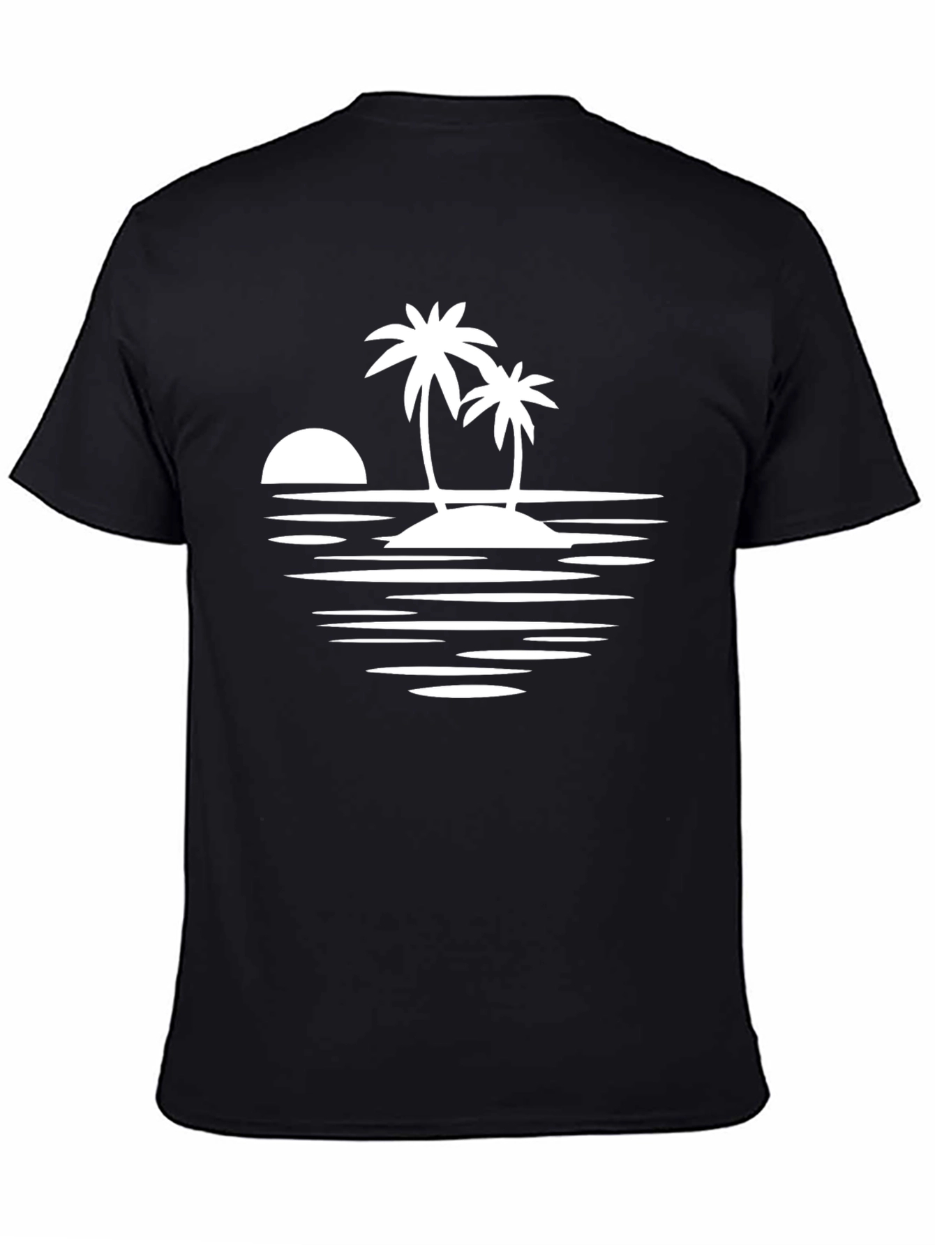 Island Sunset Graphic Tee - Relaxed Fit