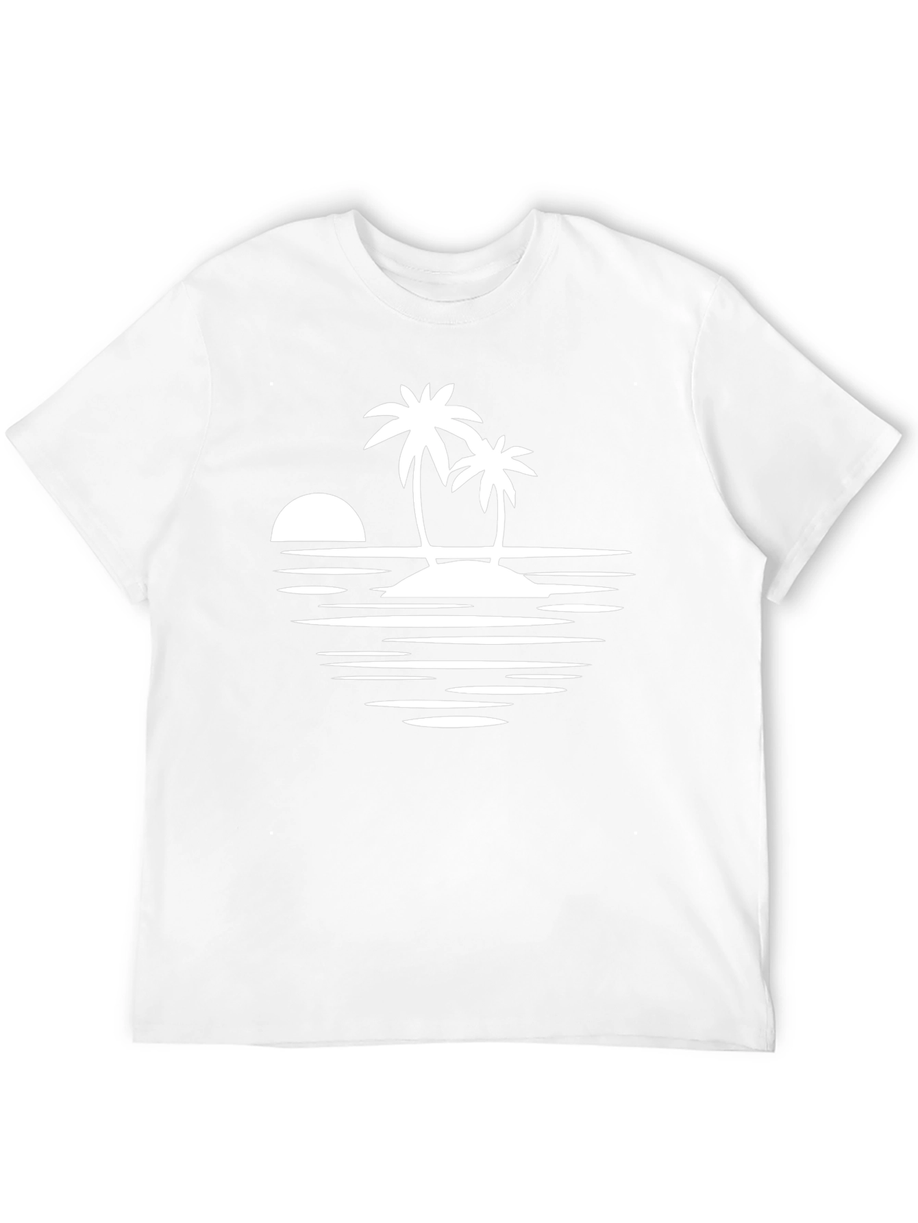 Island Sunset Graphic Tee - Relaxed Fit