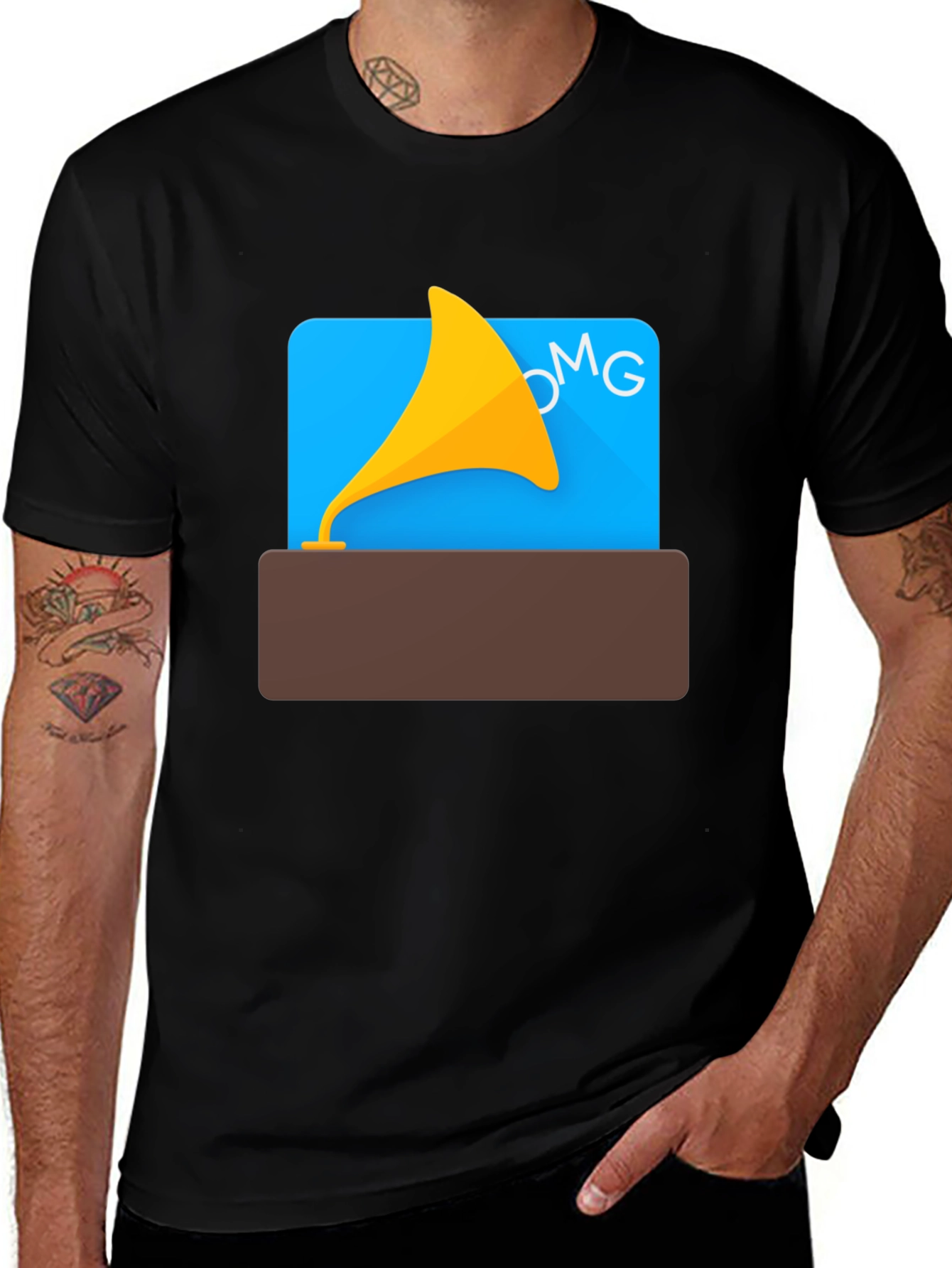 OMG Gramophone T-Shirt