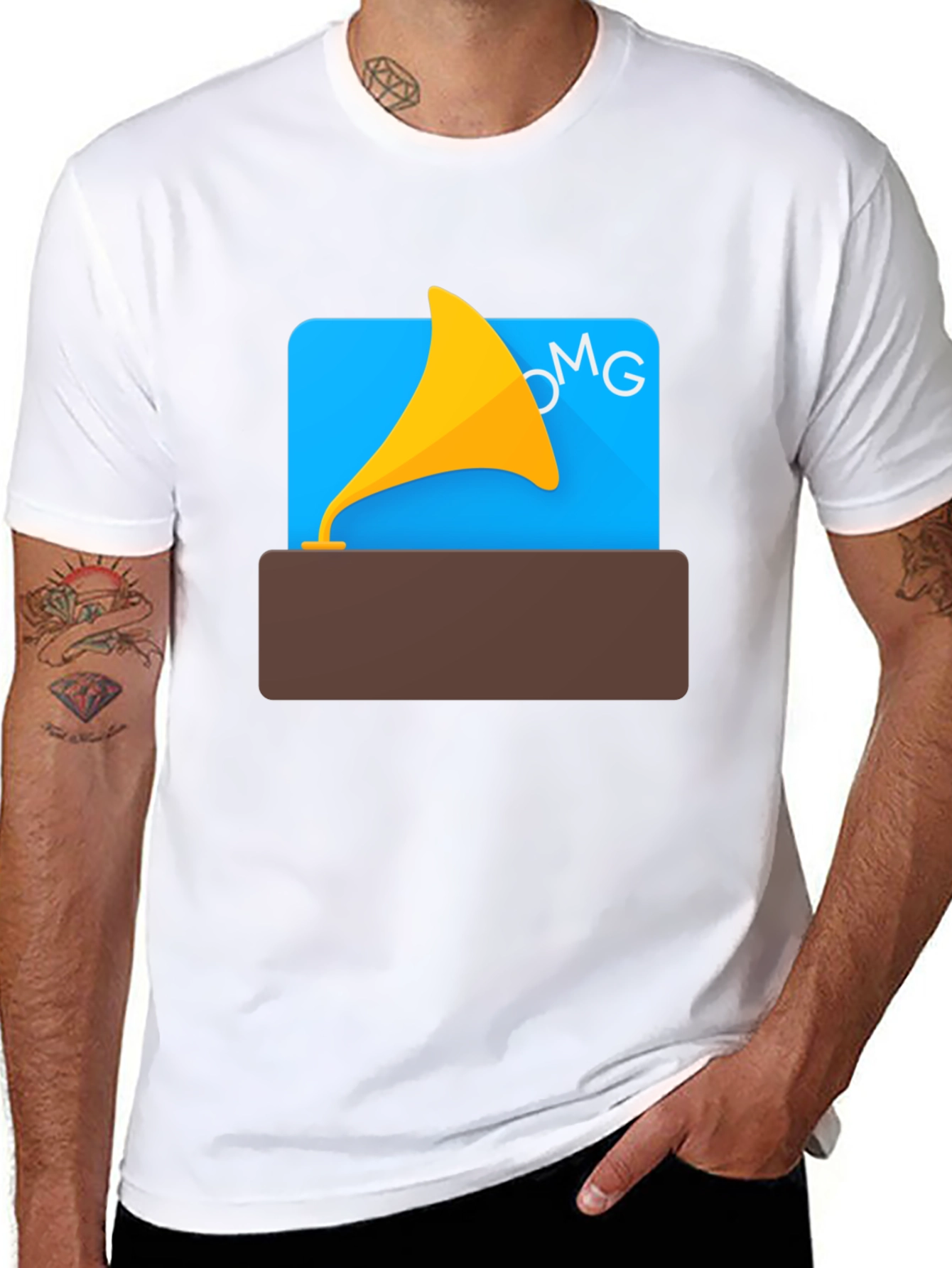 OMG Gramophone T-Shirt