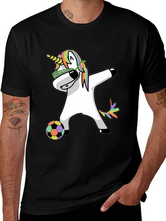 Unicorn Soccer Dab T-Shirt - Stylish & Fun