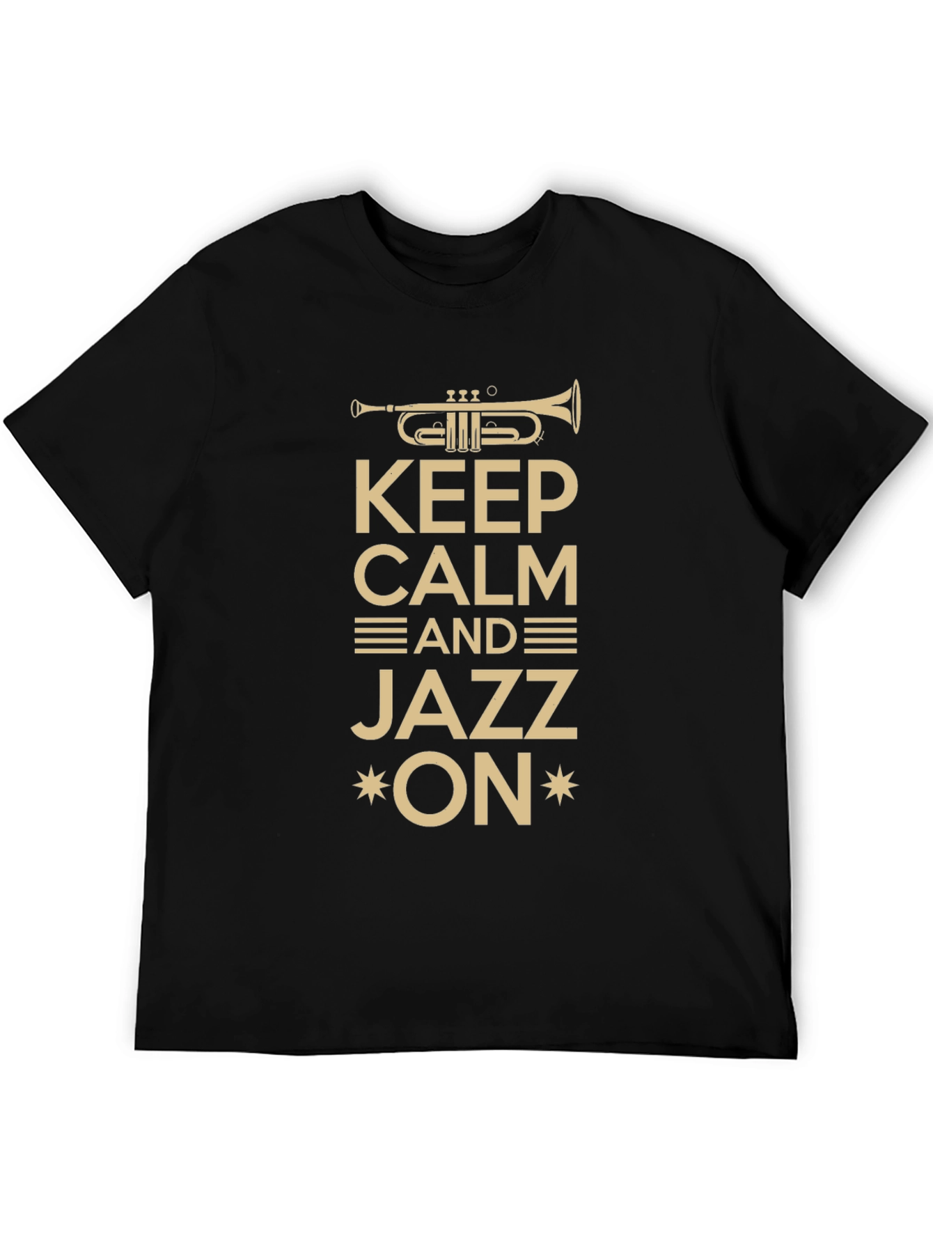 Keep Calm and Jazz On Graphic T-Shirt