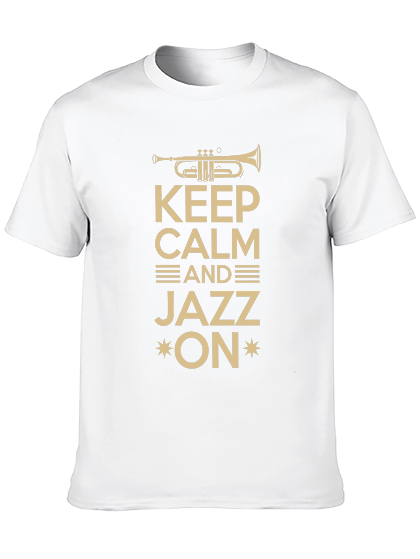 Keep Calm and Jazz On Graphic T-Shirt