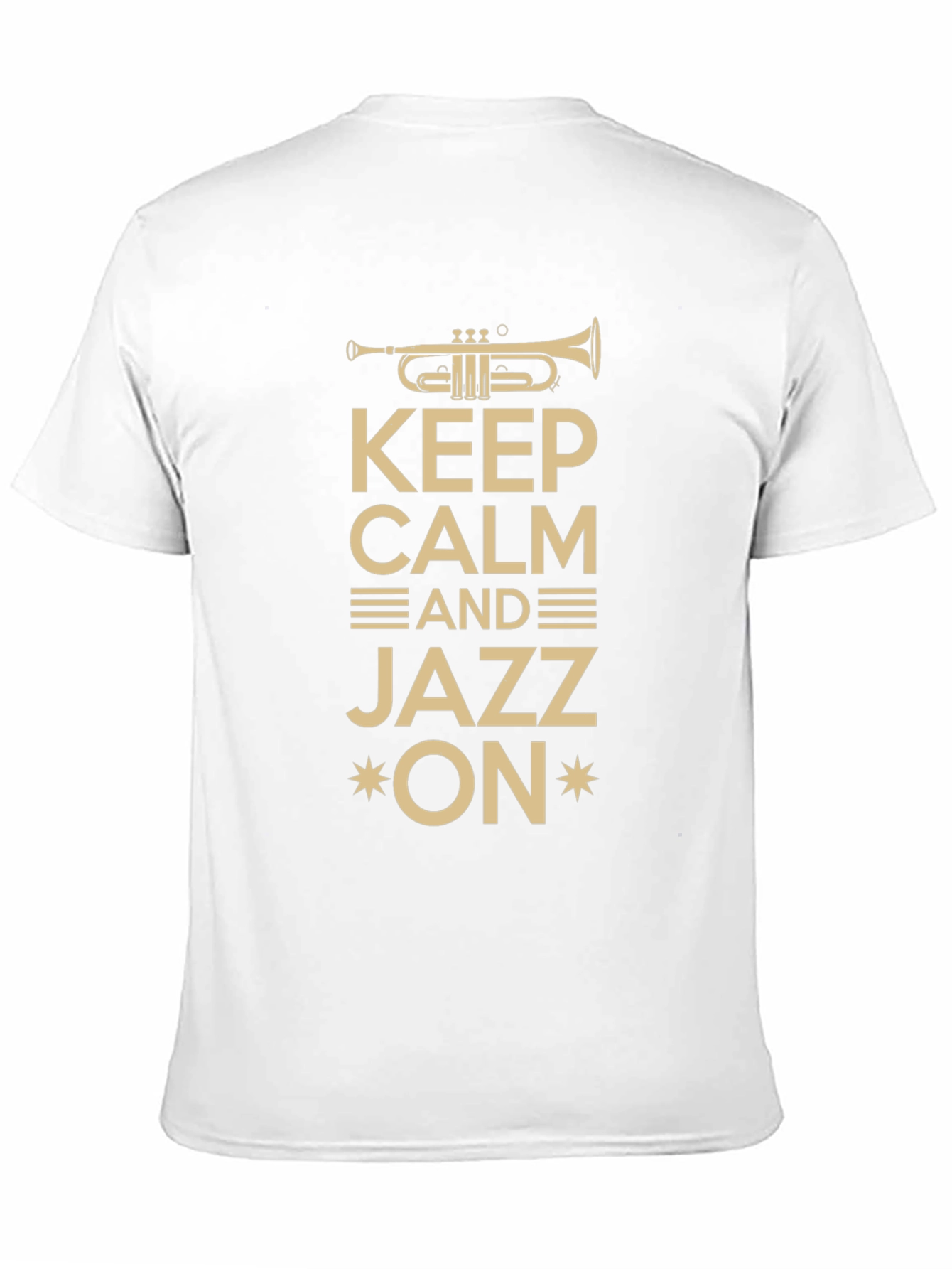 Keep Calm and Jazz On Graphic T-Shirt