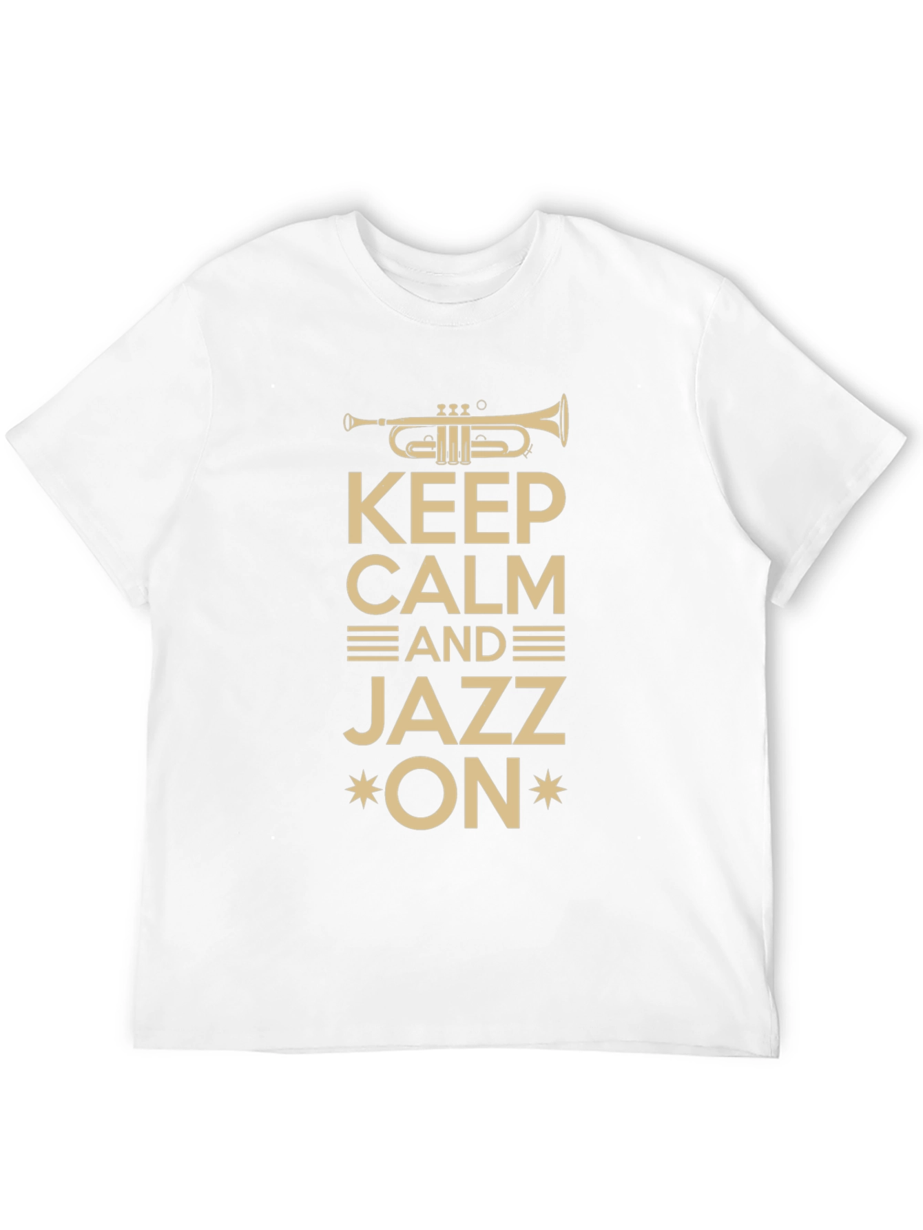 Keep Calm and Jazz On Graphic T-Shirt