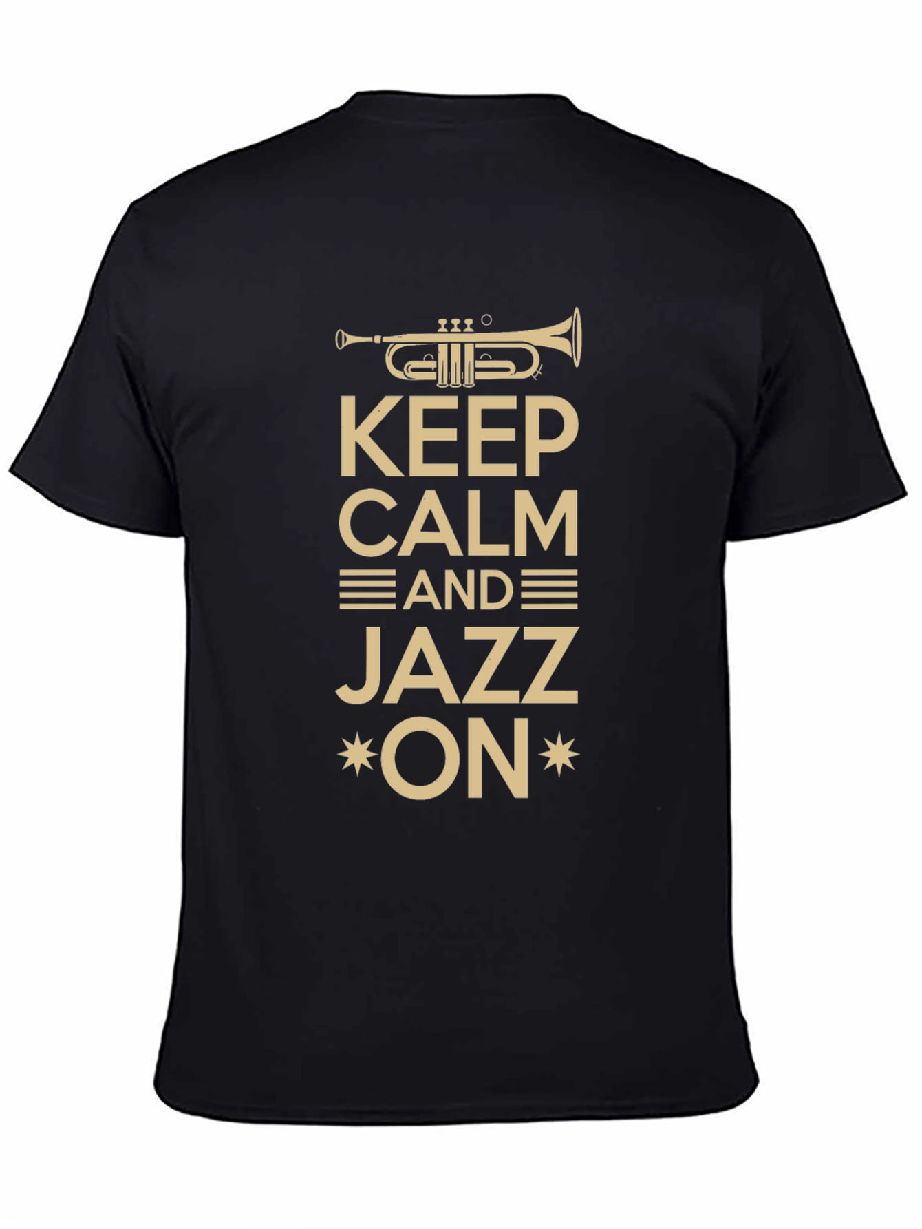 Keep Calm and Jazz On Graphic T-Shirt