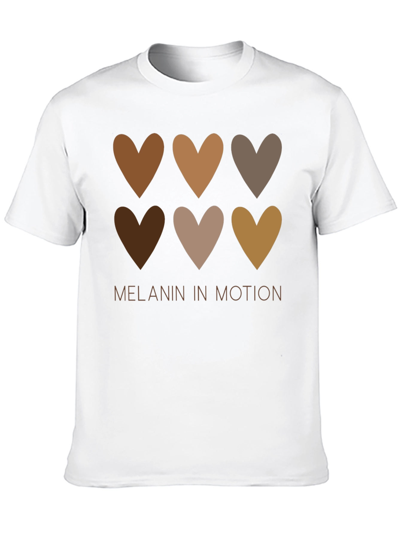 Melanin in Motion Graphic Tee - Black