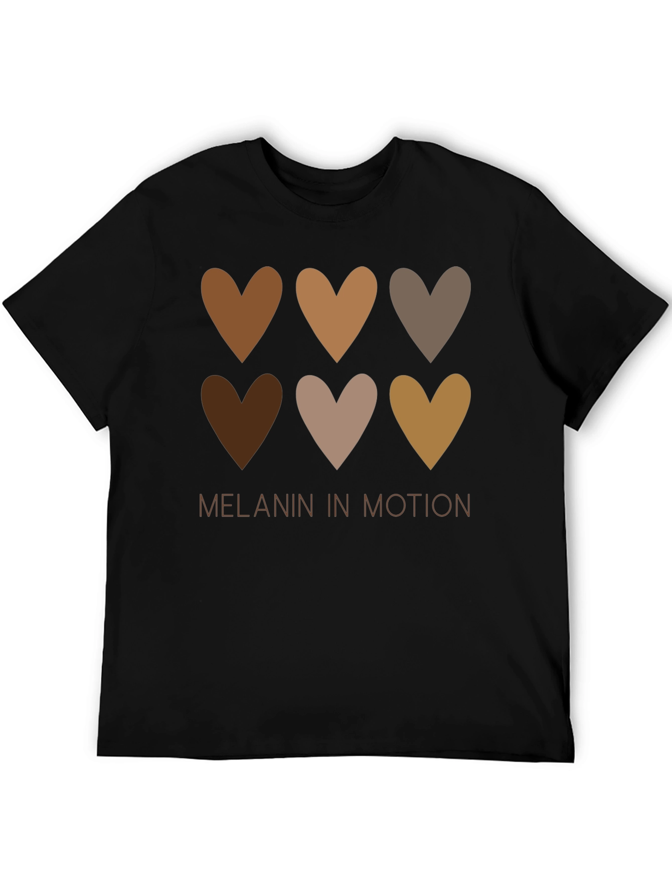 Melanin in Motion Graphic Tee - Black