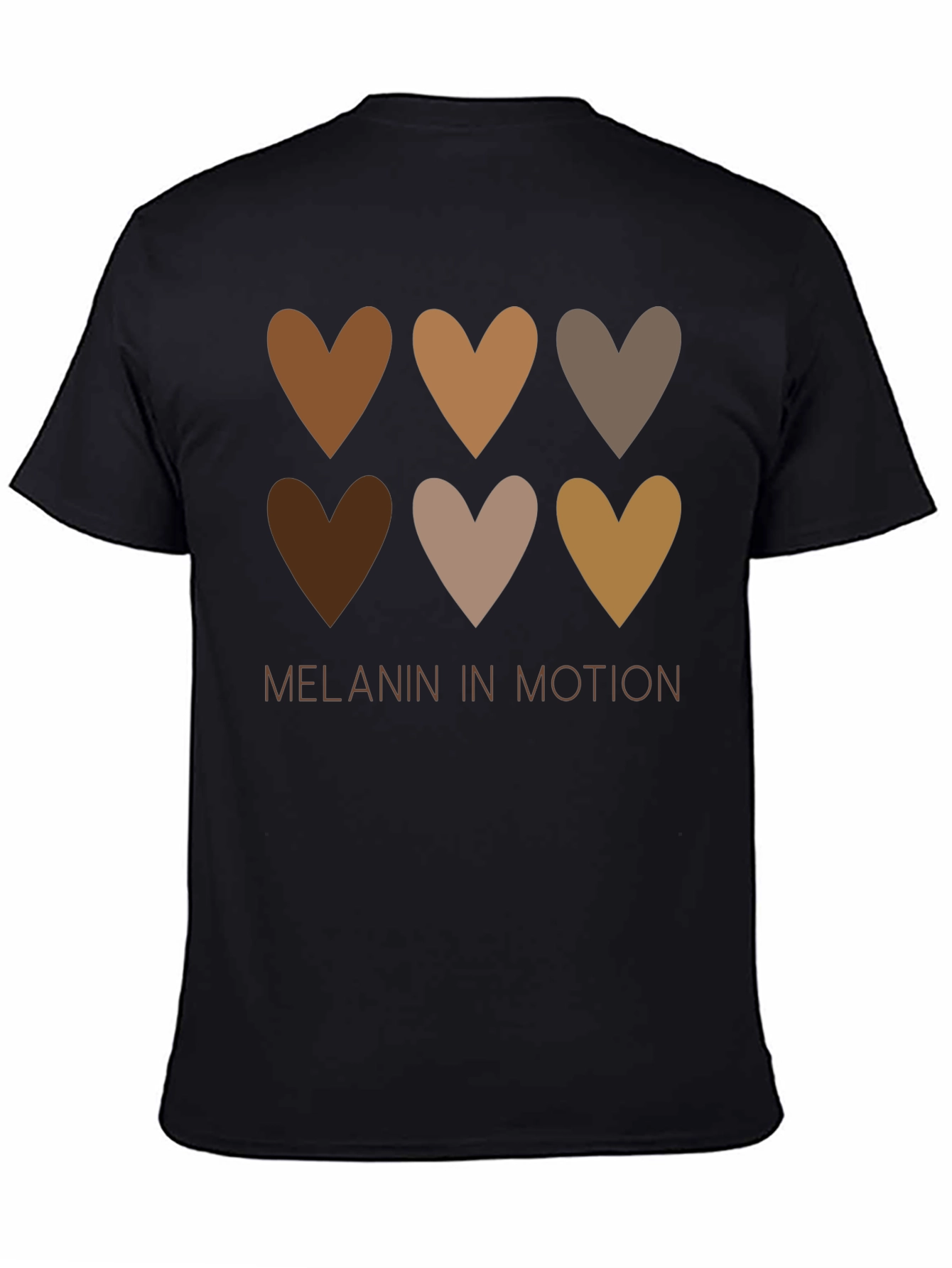 Melanin in Motion Graphic Tee - Black