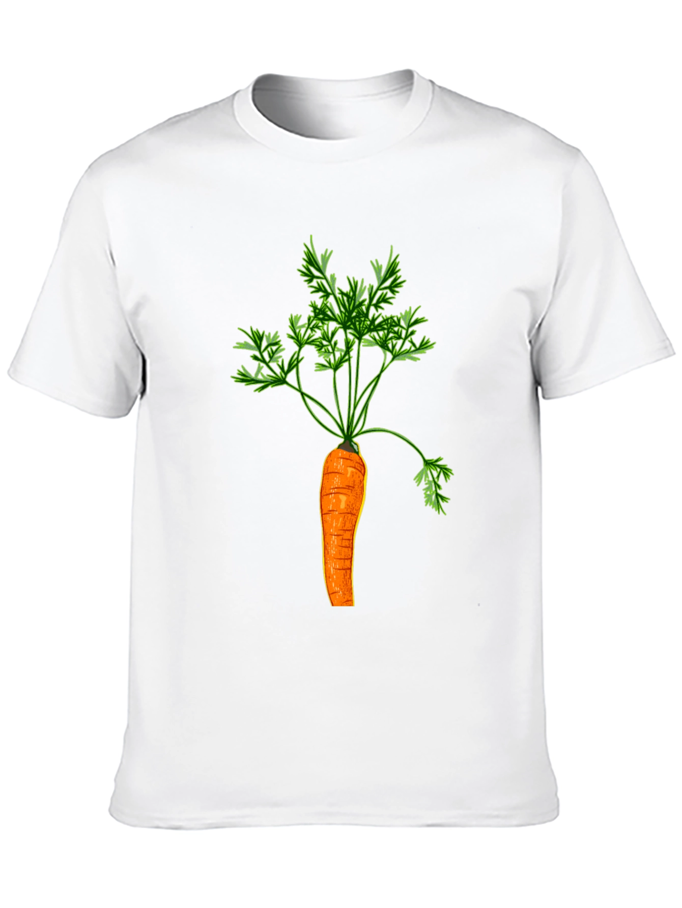 Carrot Graphic T-Shirt - Vegetable Tee