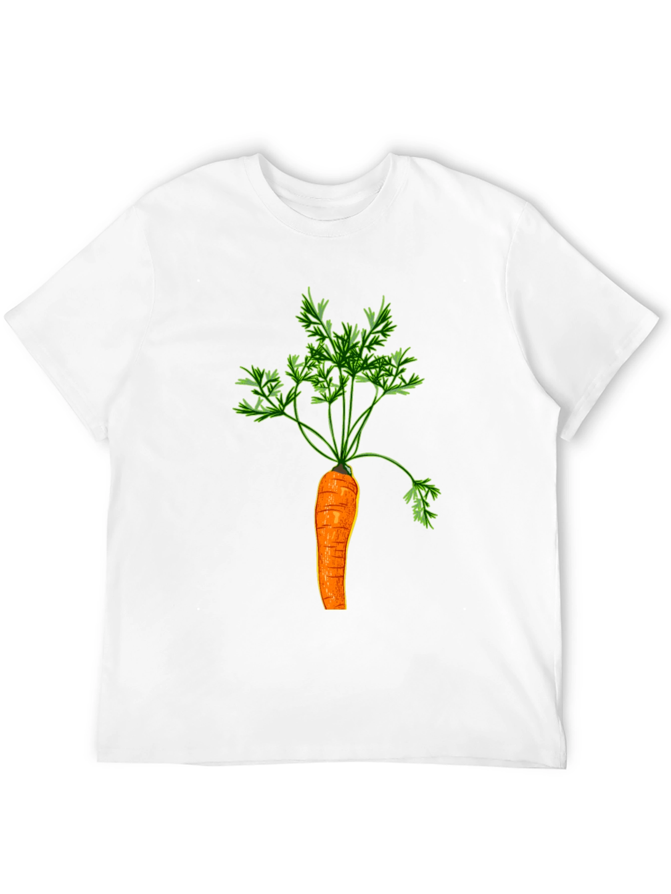 Carrot Graphic T-Shirt - Vegetable Tee