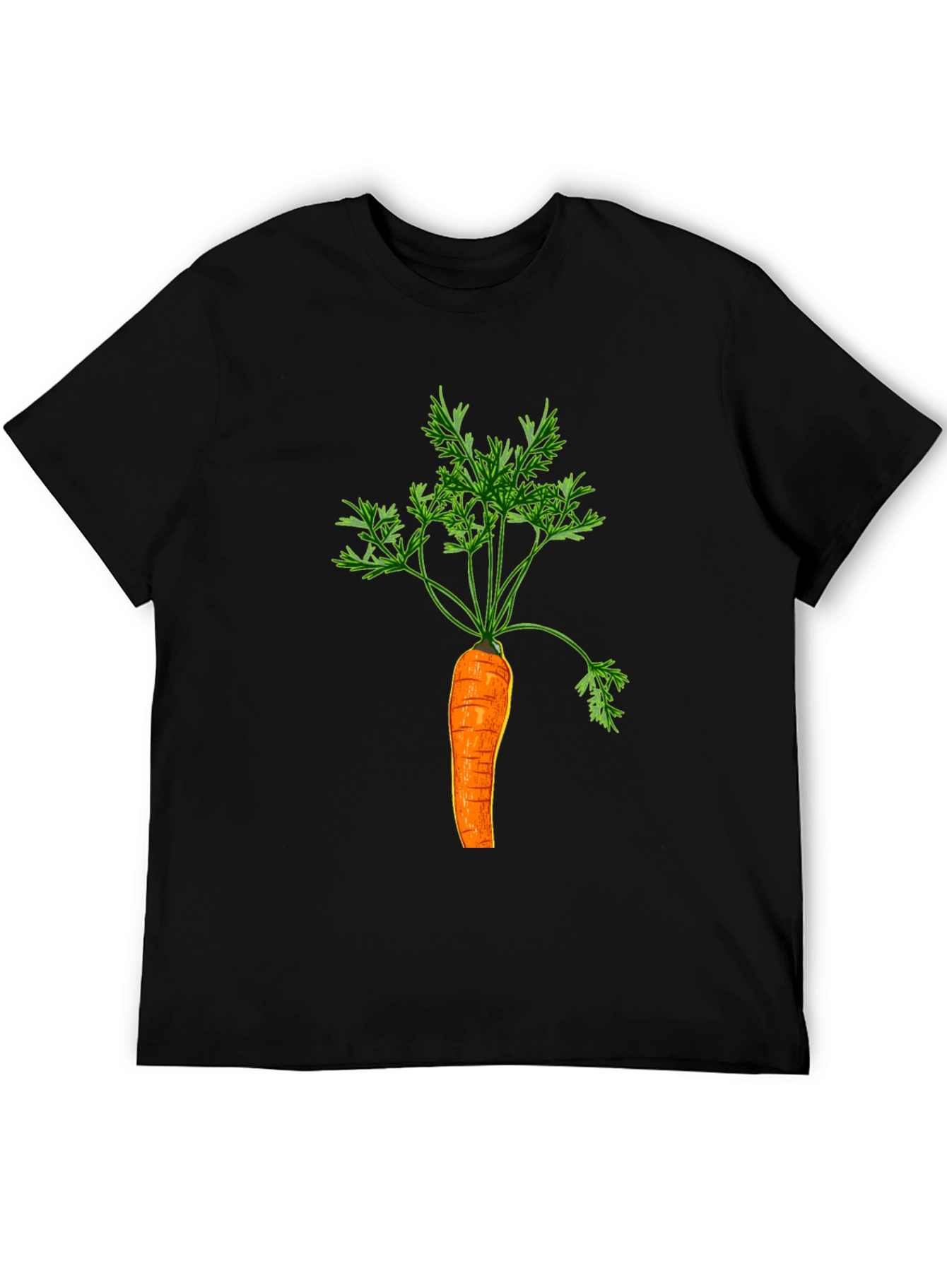 Carrot Graphic T-Shirt - Vegetable Tee
