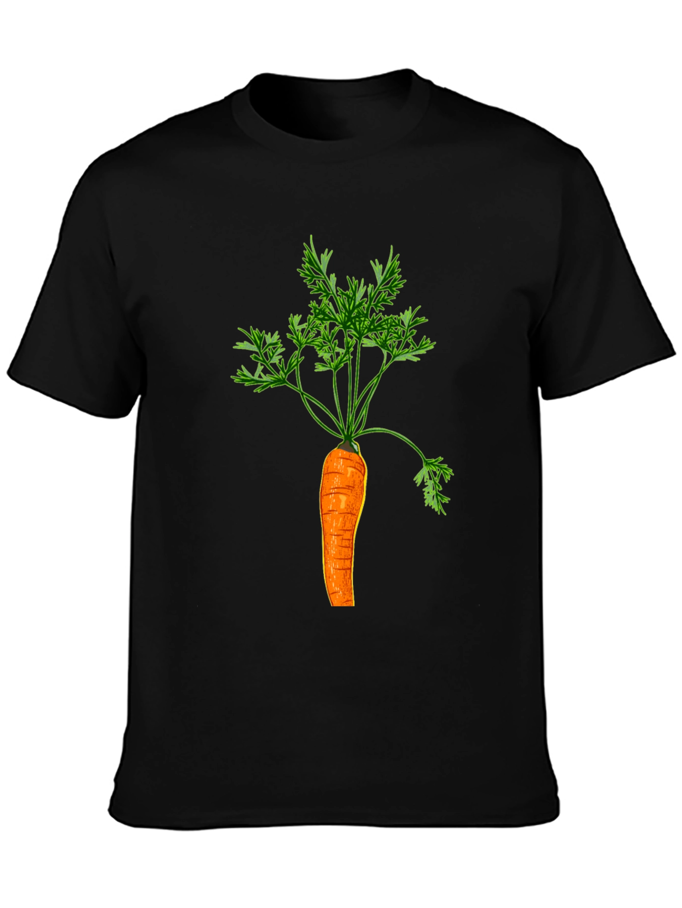 Carrot Graphic T-Shirt - Vegetable Tee