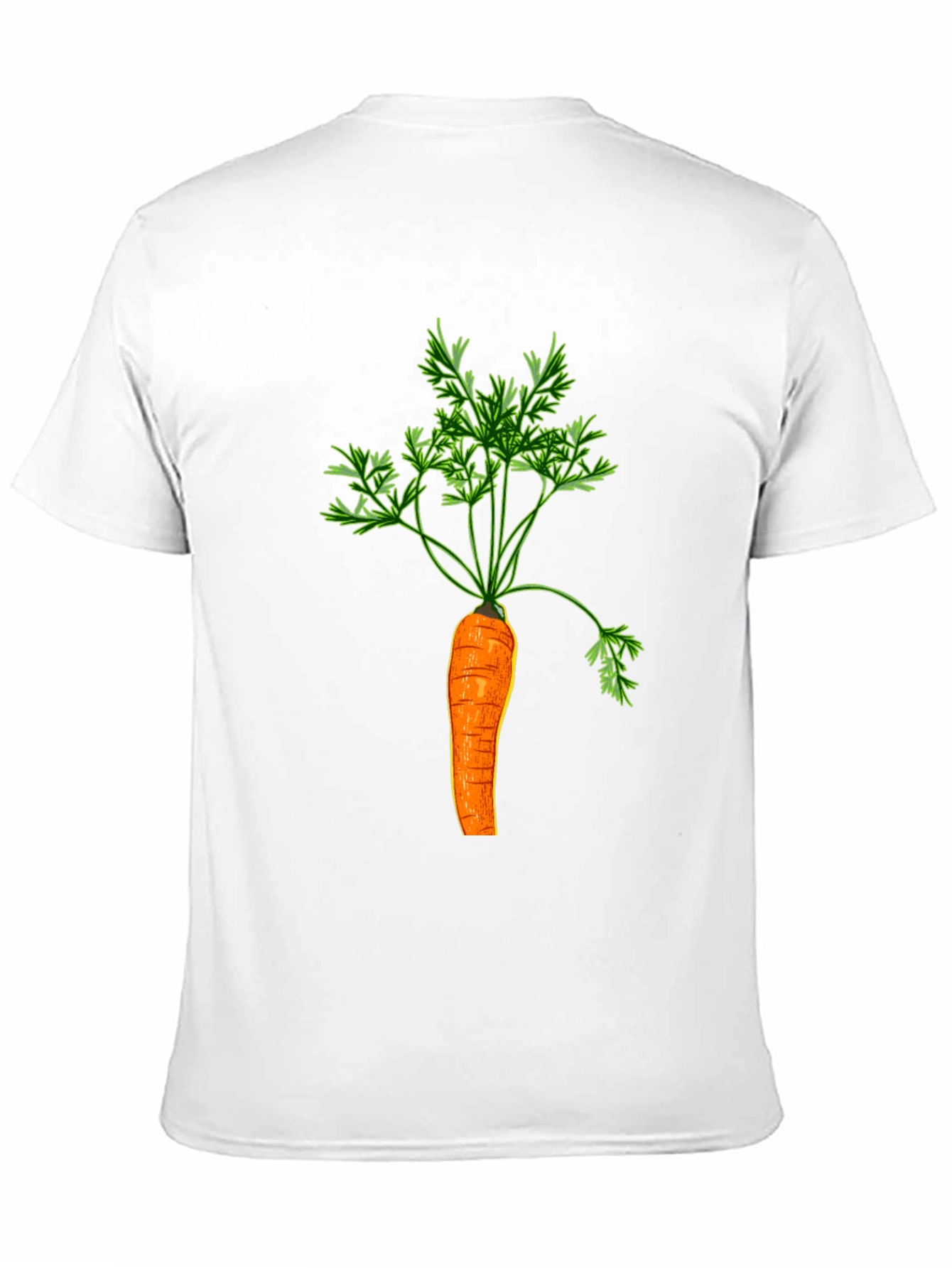 Carrot Graphic T-Shirt - Vegetable Tee