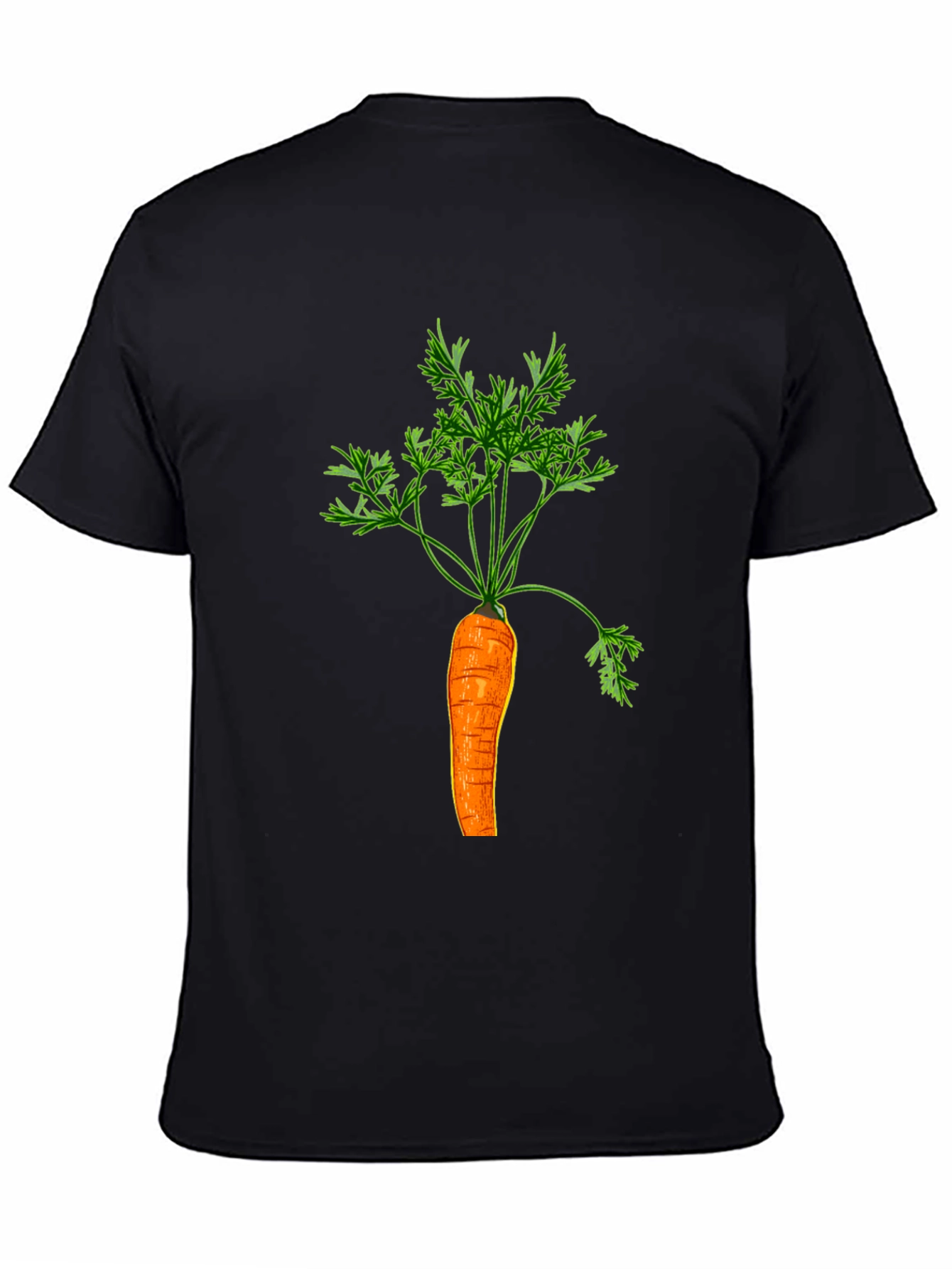 Carrot Graphic T-Shirt - Vegetable Tee