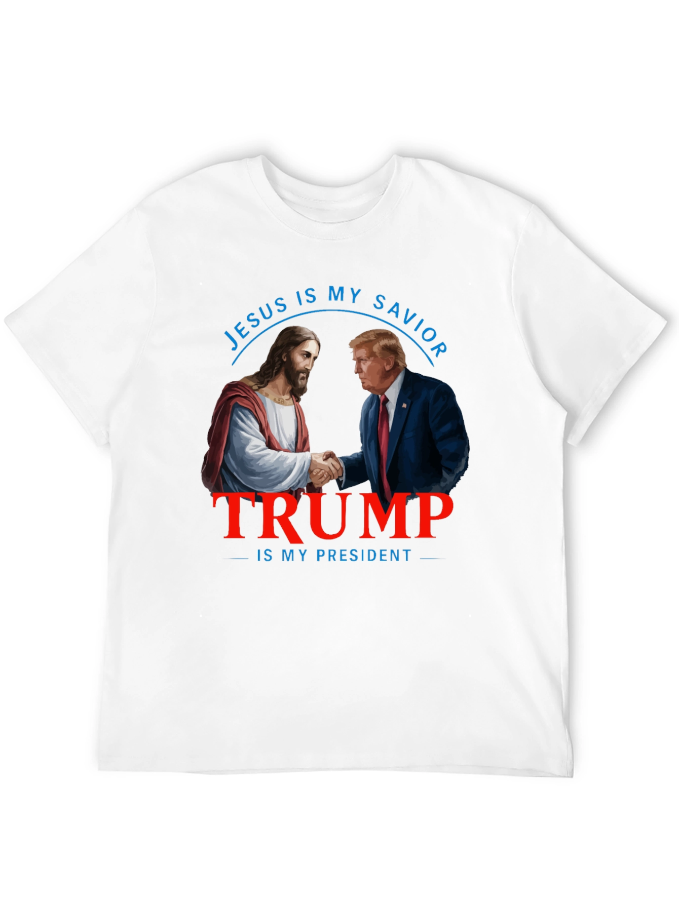 Jesus & Trump T-Shirt: Savior and President