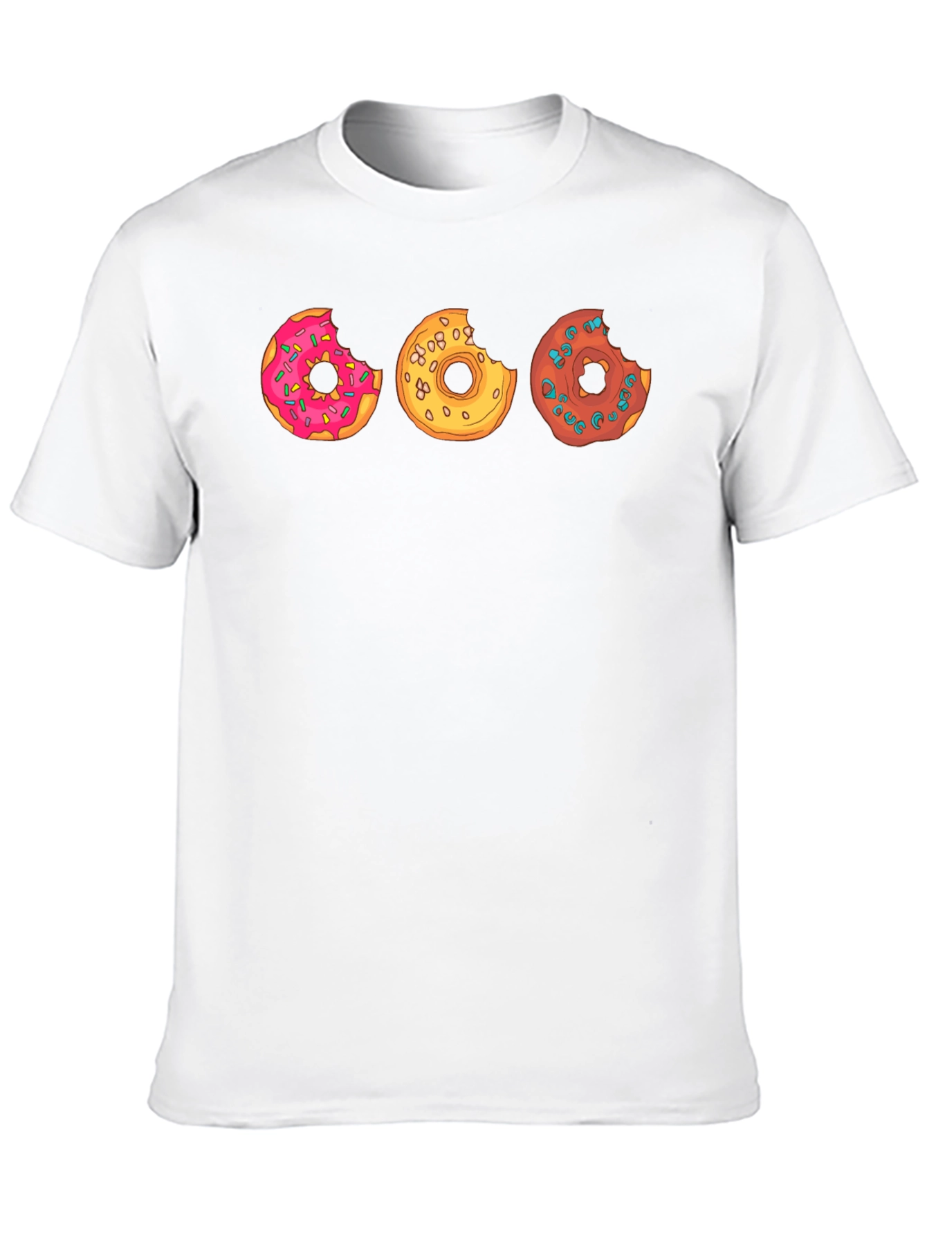 Donut Graphic Black T-Shirt