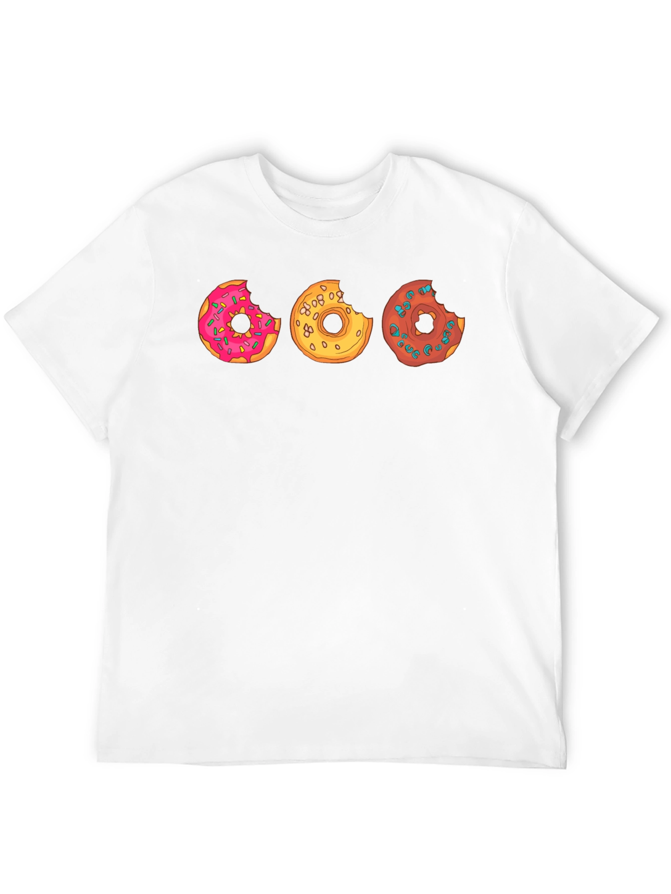 Donut Graphic Black T-Shirt