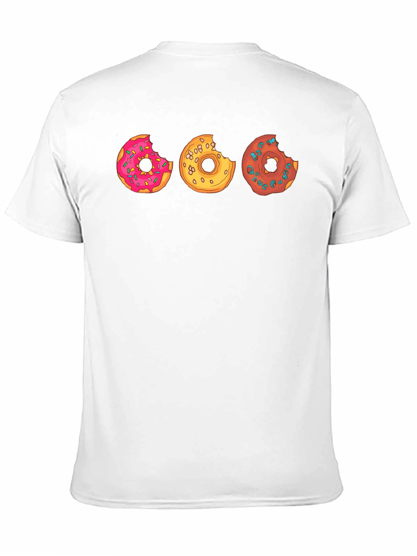 Donut Graphic Black T-Shirt