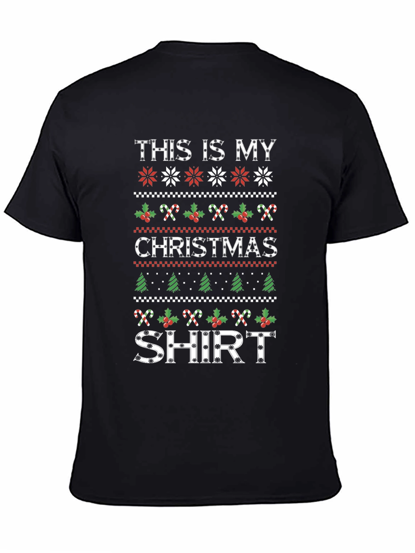 Festive This Is My Christmas Shirt Holiday Tee