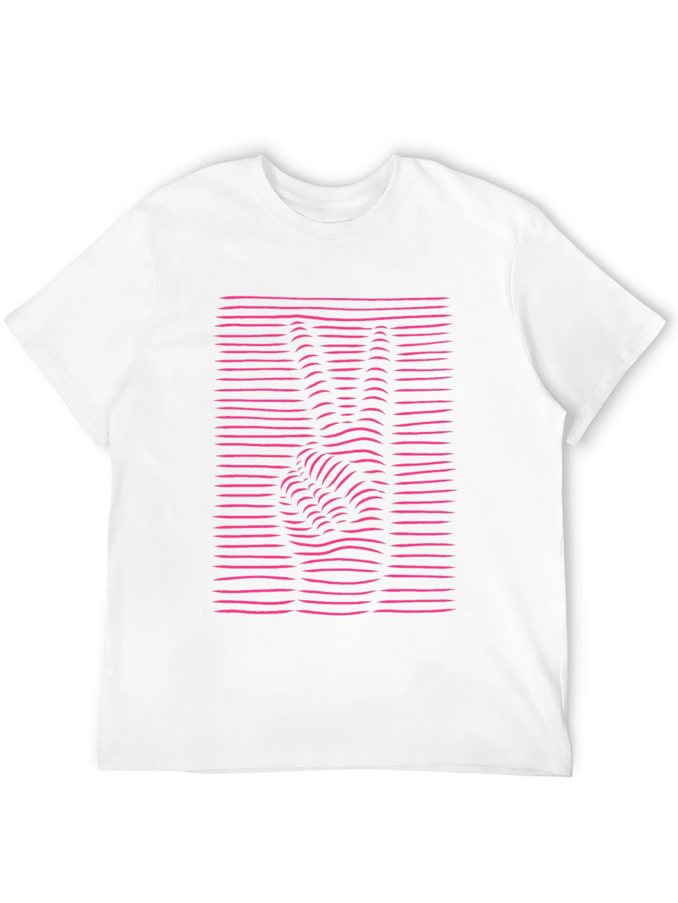 Peace Sign Optic Illusion Graphic T-Shirt