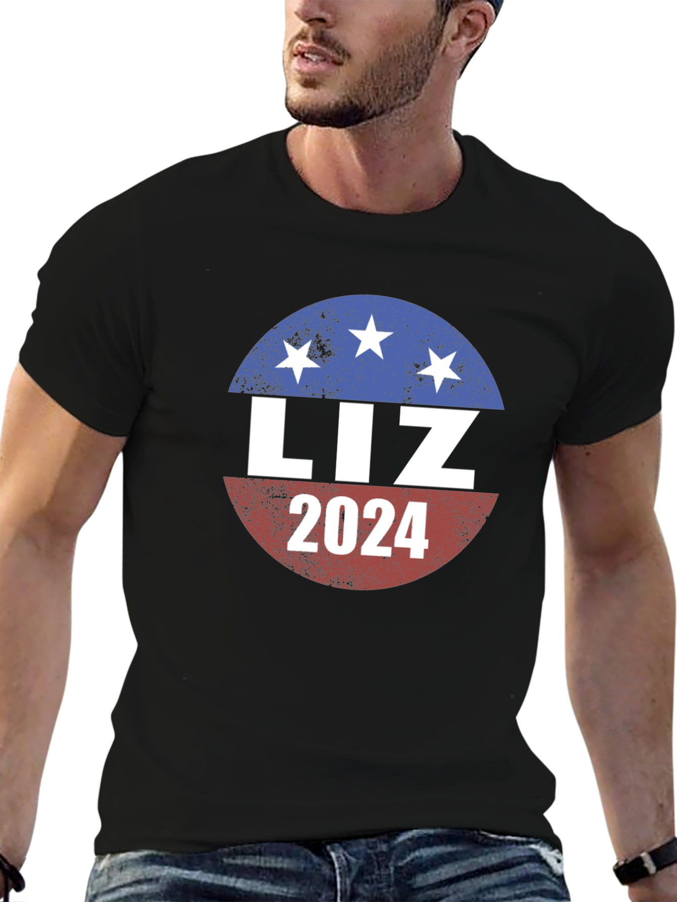 Liz 2024 Graphic T-Shirt Patriotic Election Tee