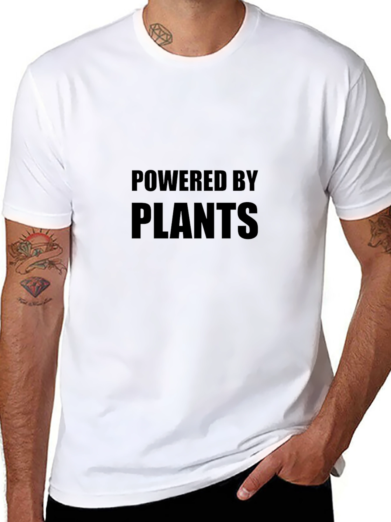 Powered by Plants Graphic Tee