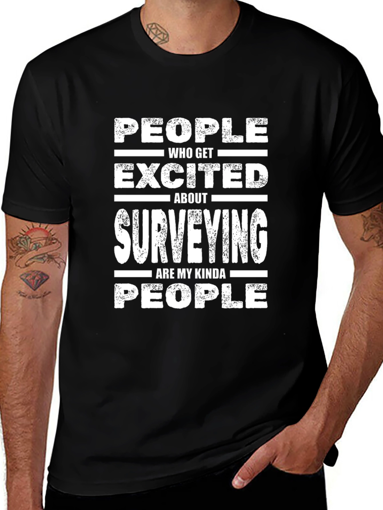 Surveying Enthusiast Graphic T-Shirt