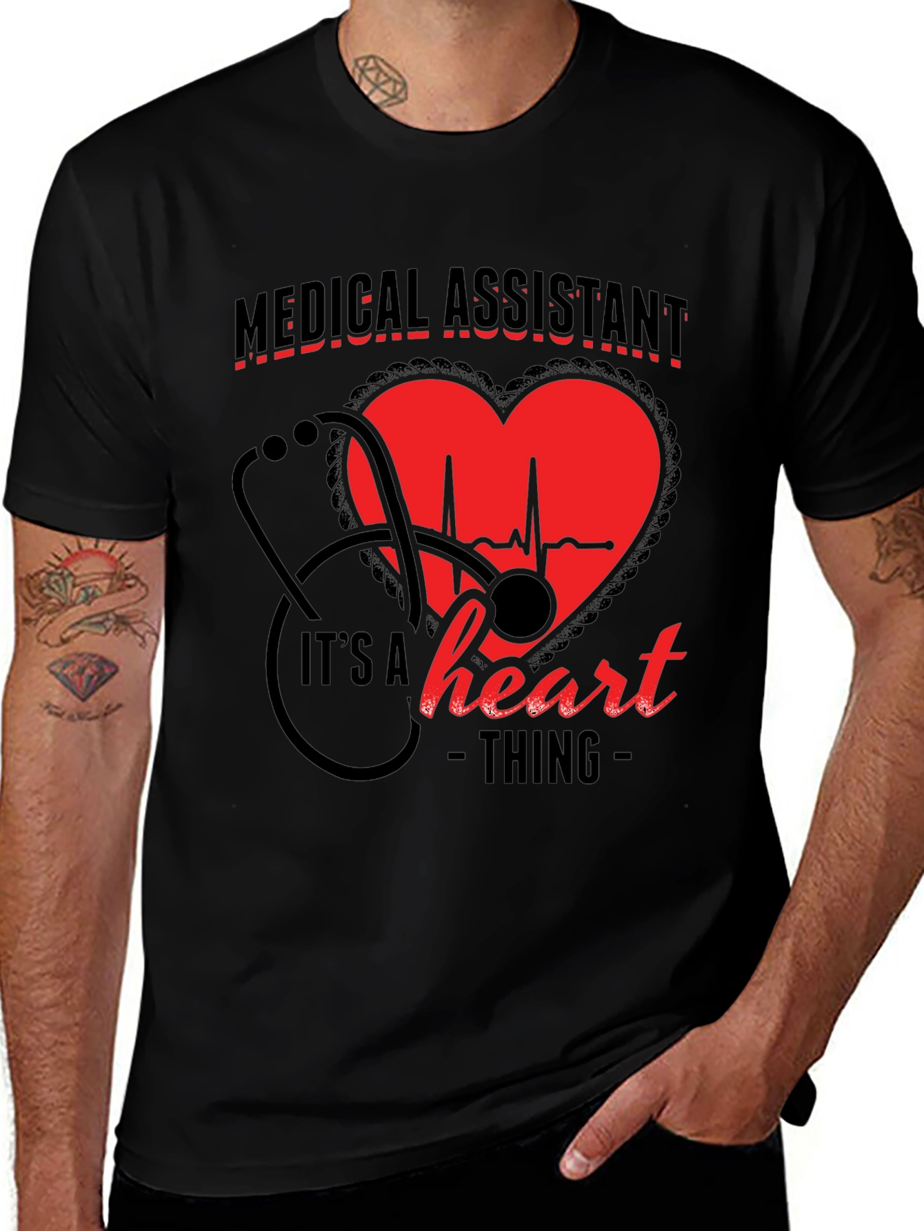 Medical Assistant Heart Thing T-Shirt