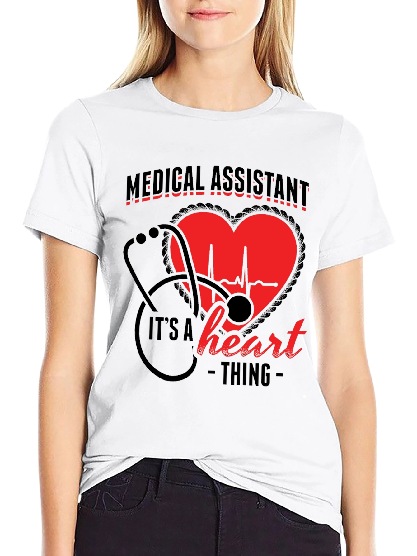 Medical Assistant Heart Thing T-Shirt